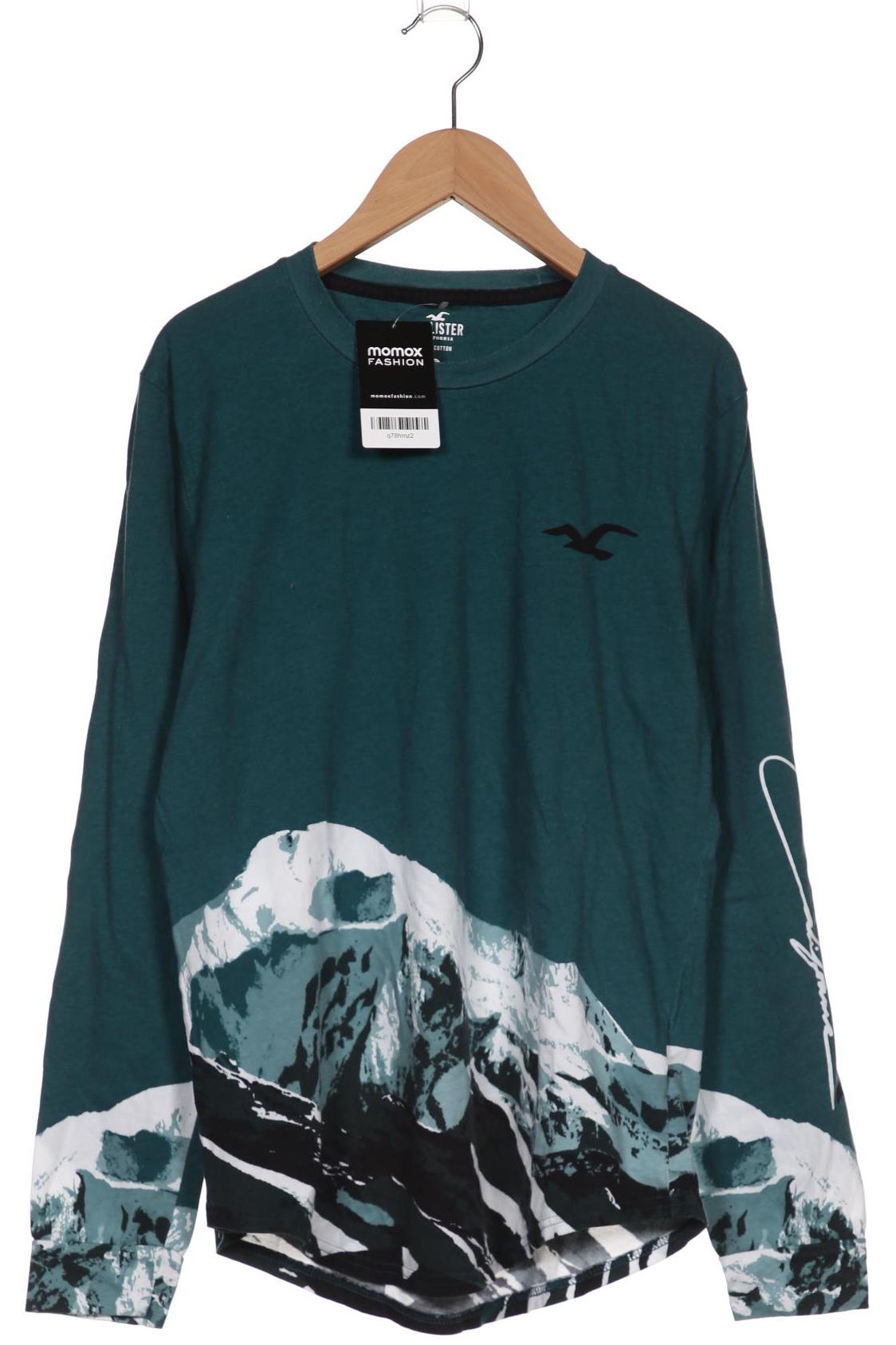 

Hollister Herren Langarmshirt, türkis