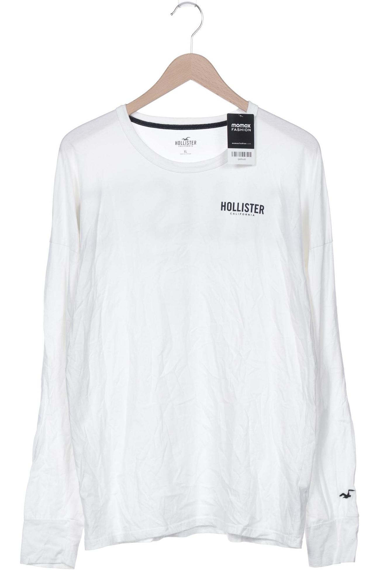 

Hollister Herren Langarmshirt, cremeweiß, Gr. 54