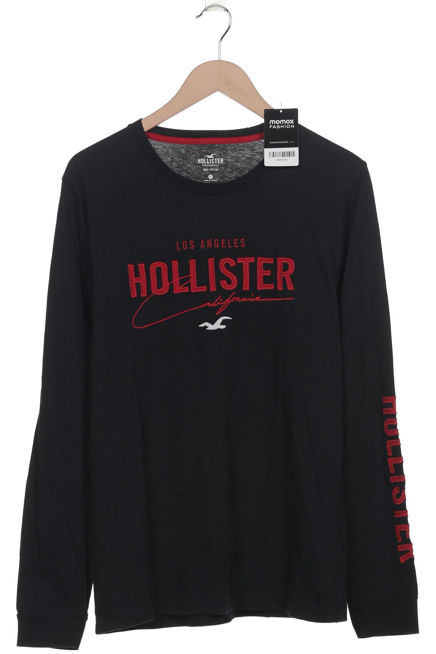 

Hollister Herren Langarmshirt, schwarz, Gr. 48