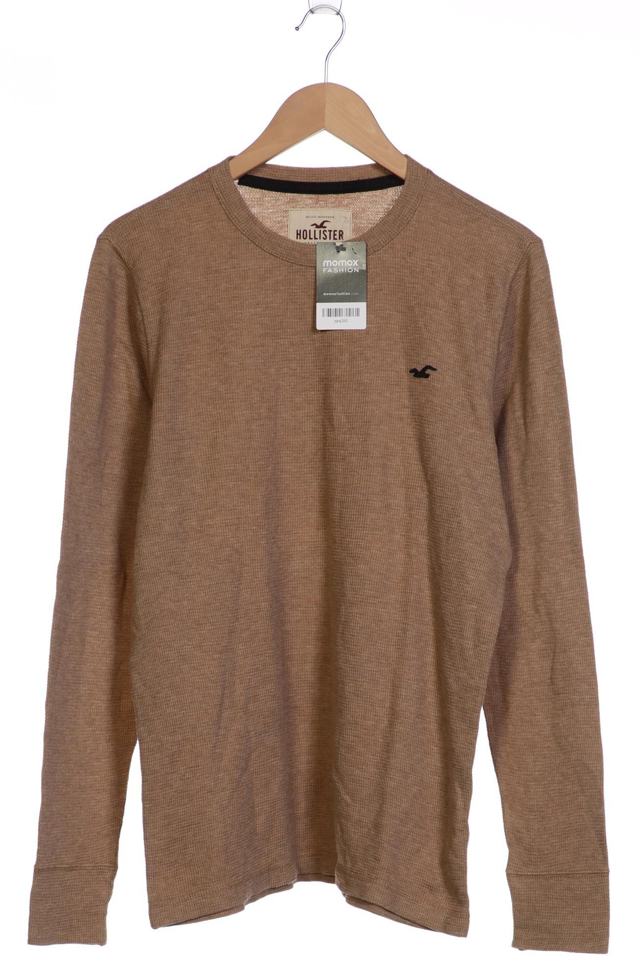 

Hollister Herren Langarmshirt, beige, Gr. 48