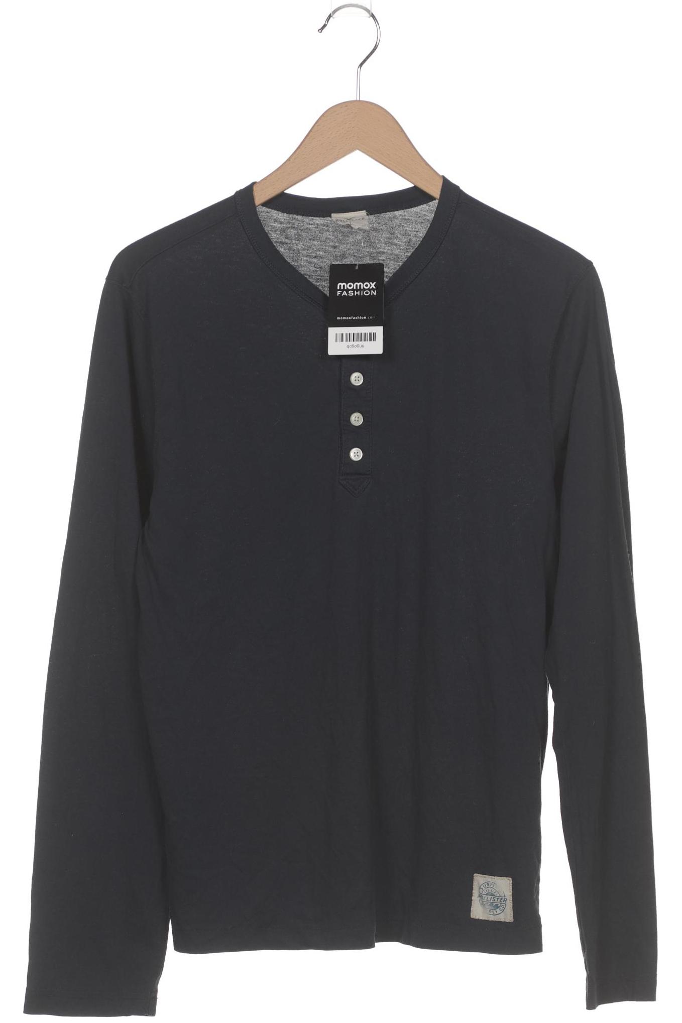 

Hollister Herren Langarmshirt, marineblau, Gr. 52