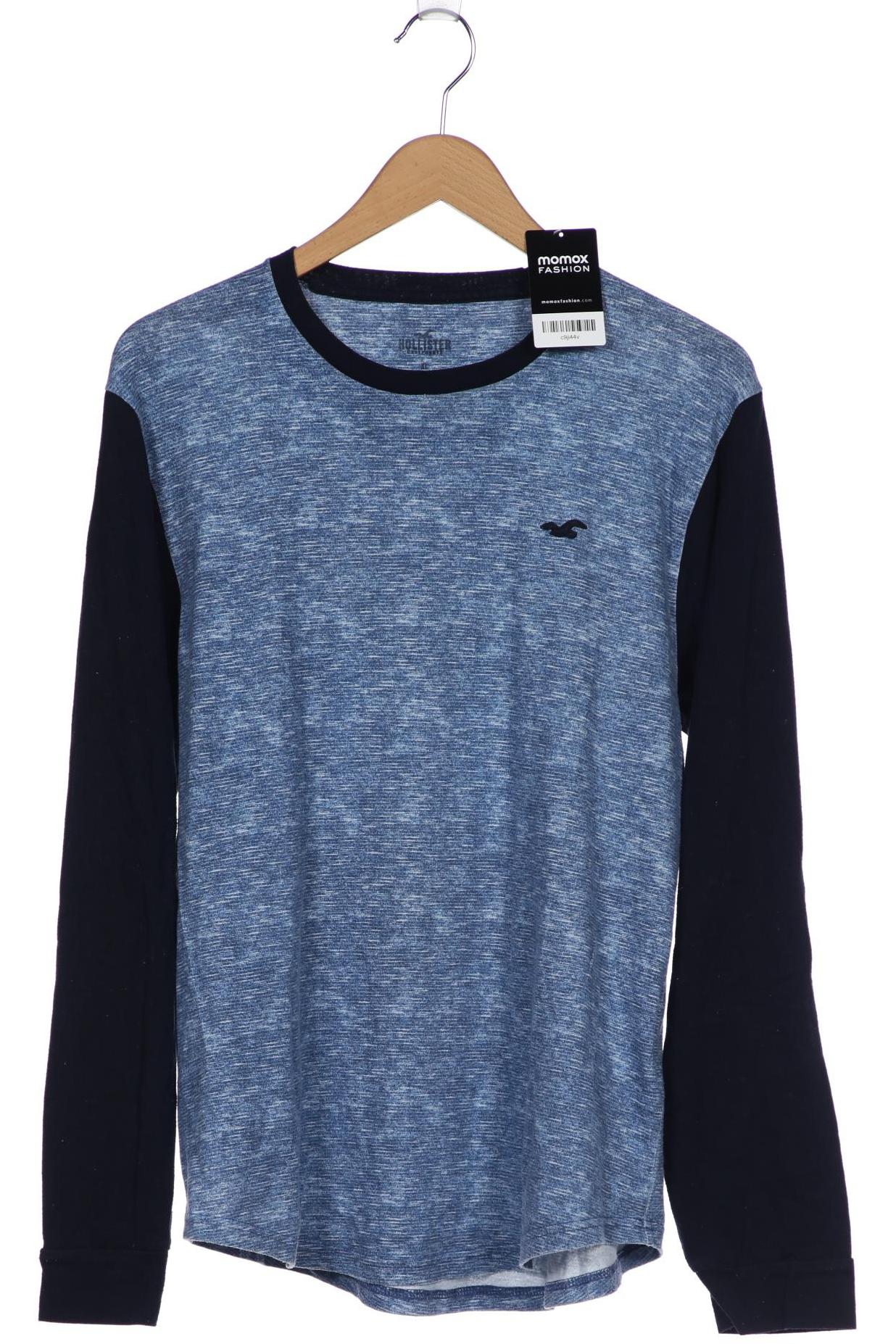 

Hollister Herren Langarmshirt, blau
