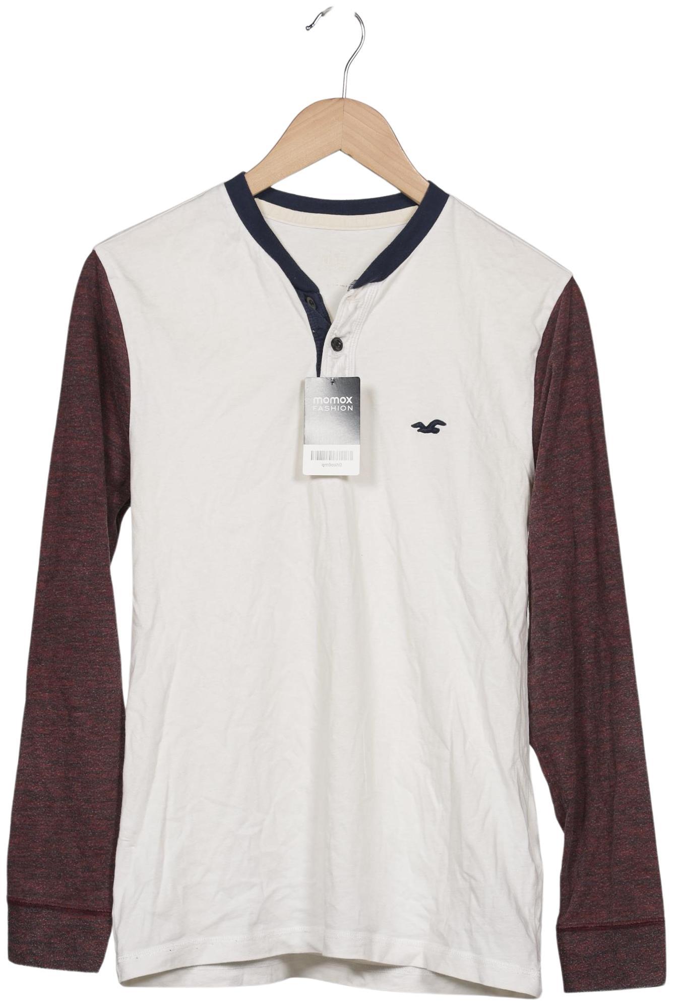 

Hollister Herren Langarmshirt, cremeweiß, Gr. 46