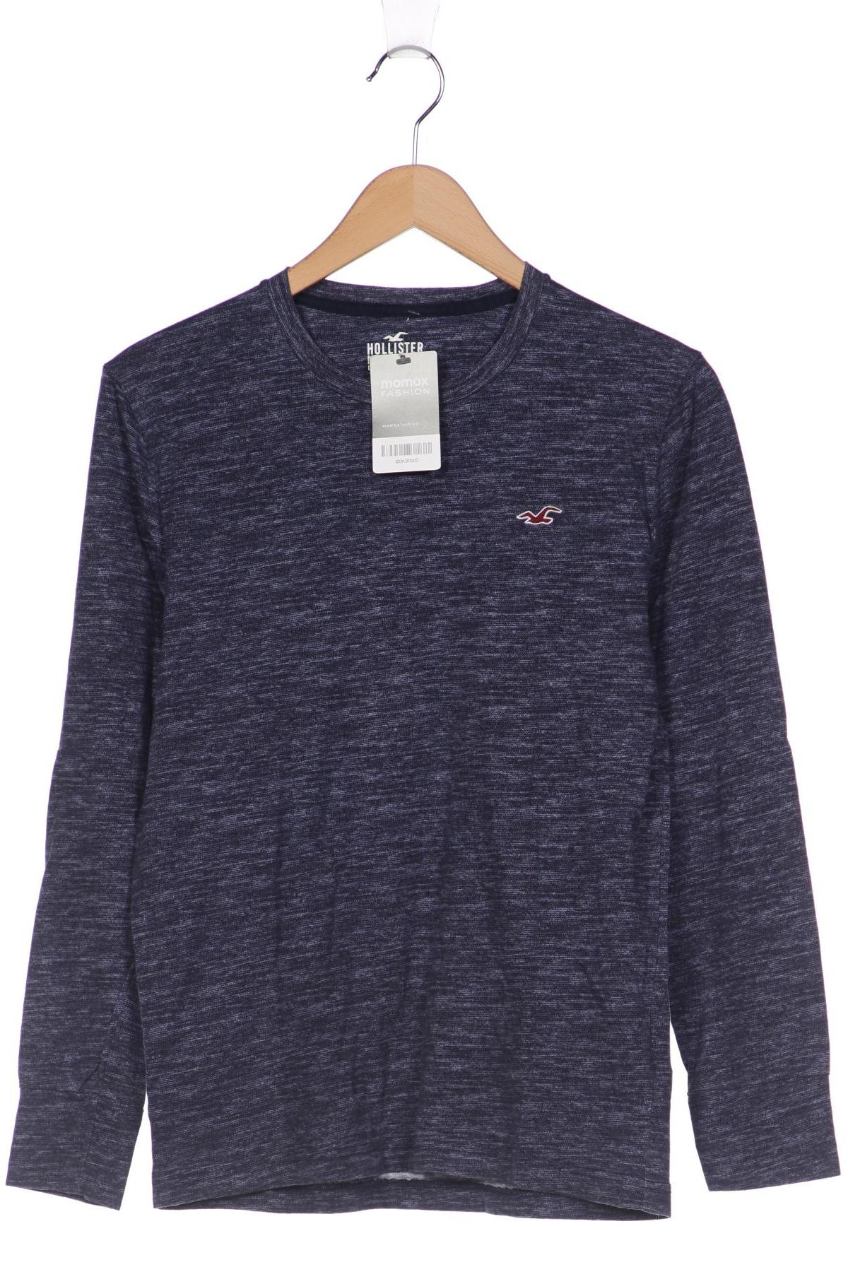 

Hollister Herren Langarmshirt, blau