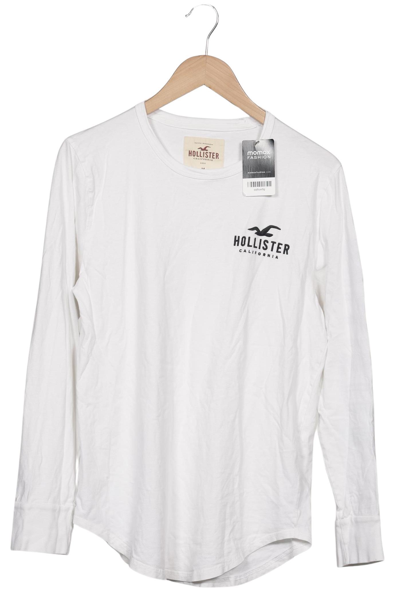 

Hollister Herren Langarmshirt, weiß, Gr. 48