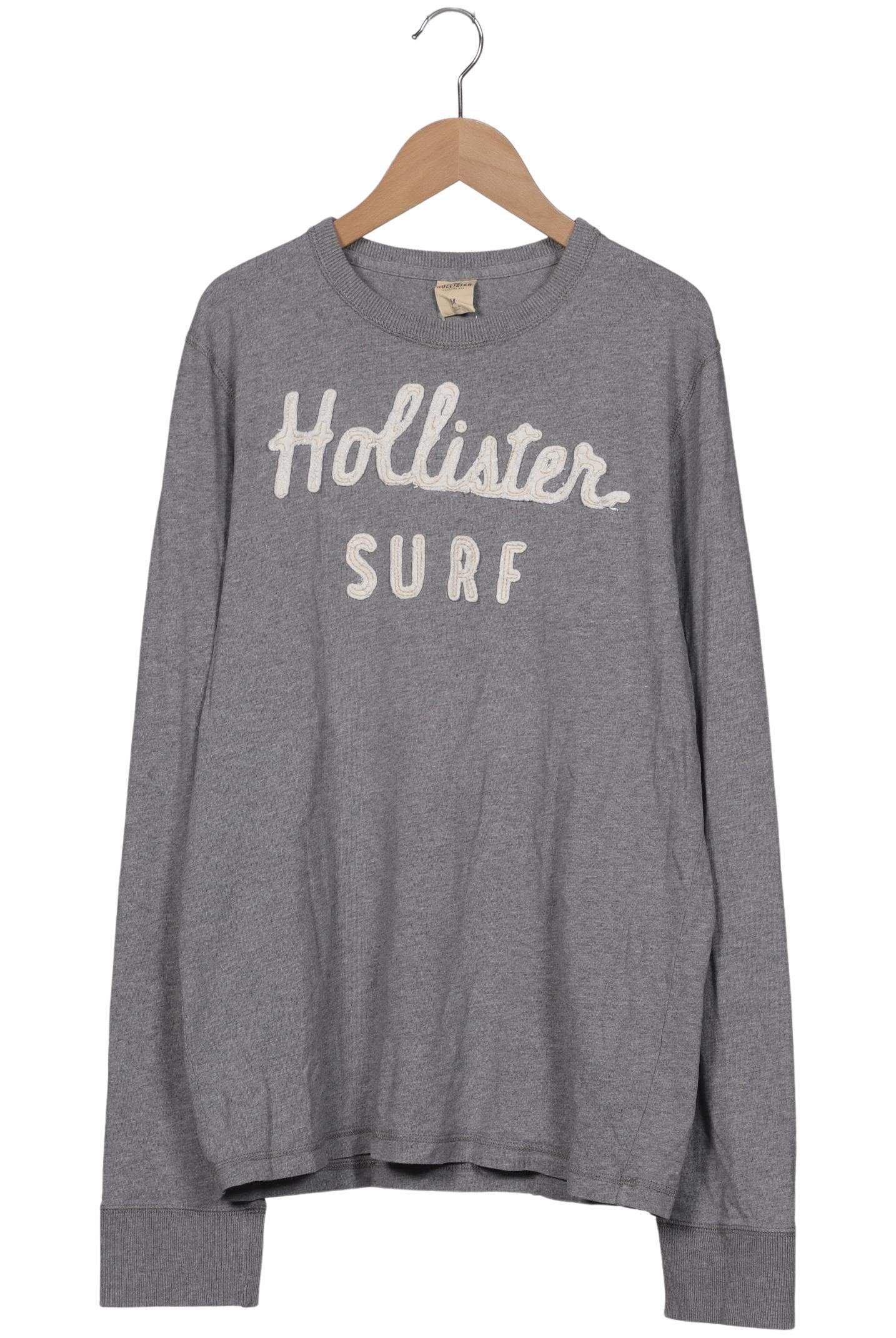 

Hollister Herren Langarmshirt, grau, Gr. 48