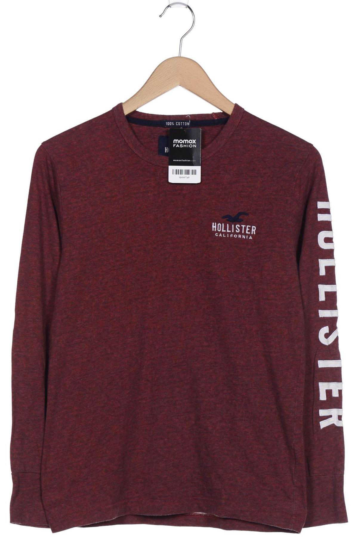

Hollister Herren Langarmshirt, bordeaux