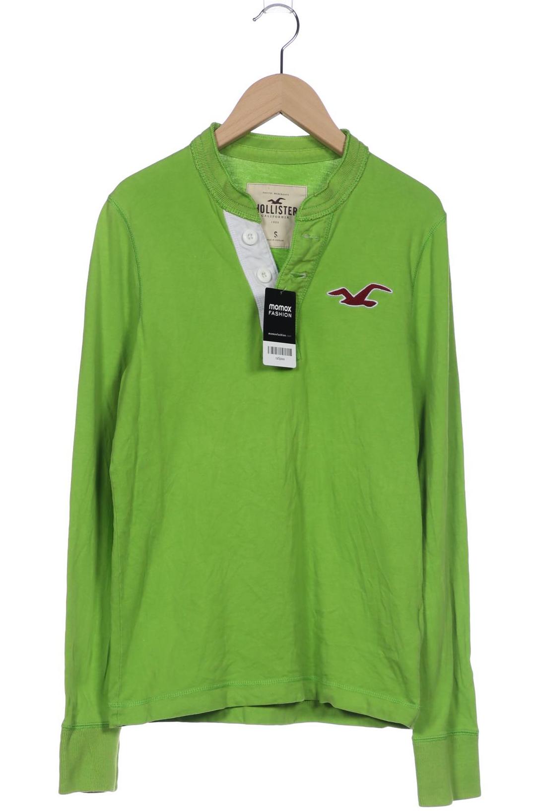 

Hollister Herren Langarmshirt, hellgrün, Gr. 46