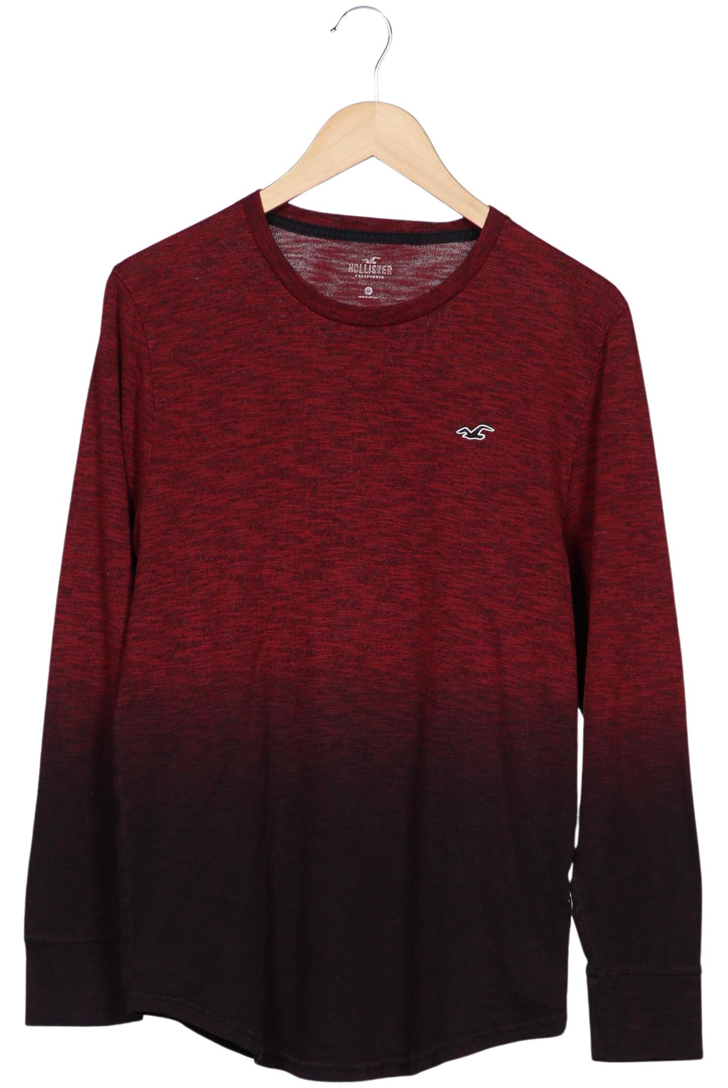 

Hollister Herren Langarmshirt, rot, Gr. 48