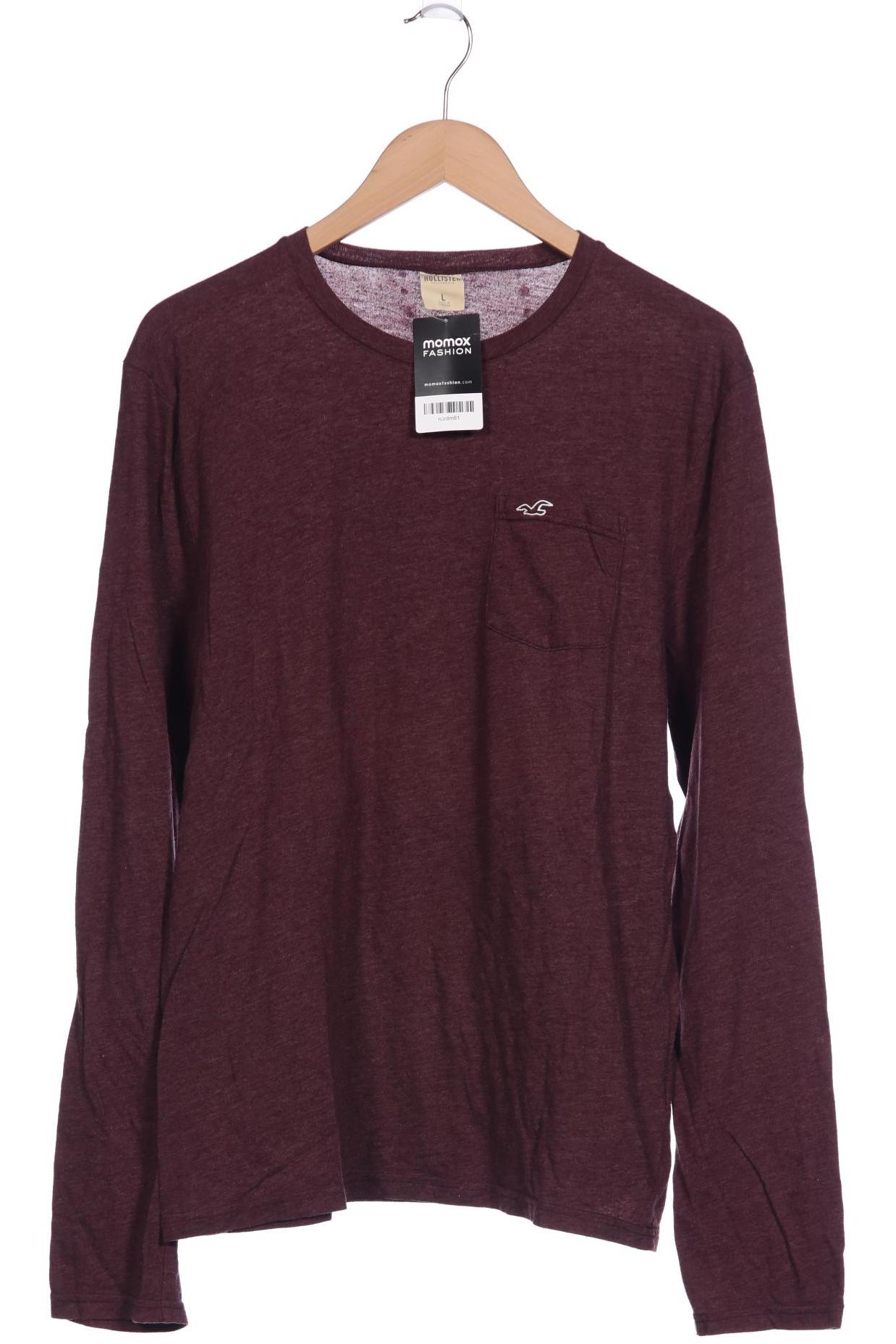 

Hollister Herren Langarmshirt, bordeaux