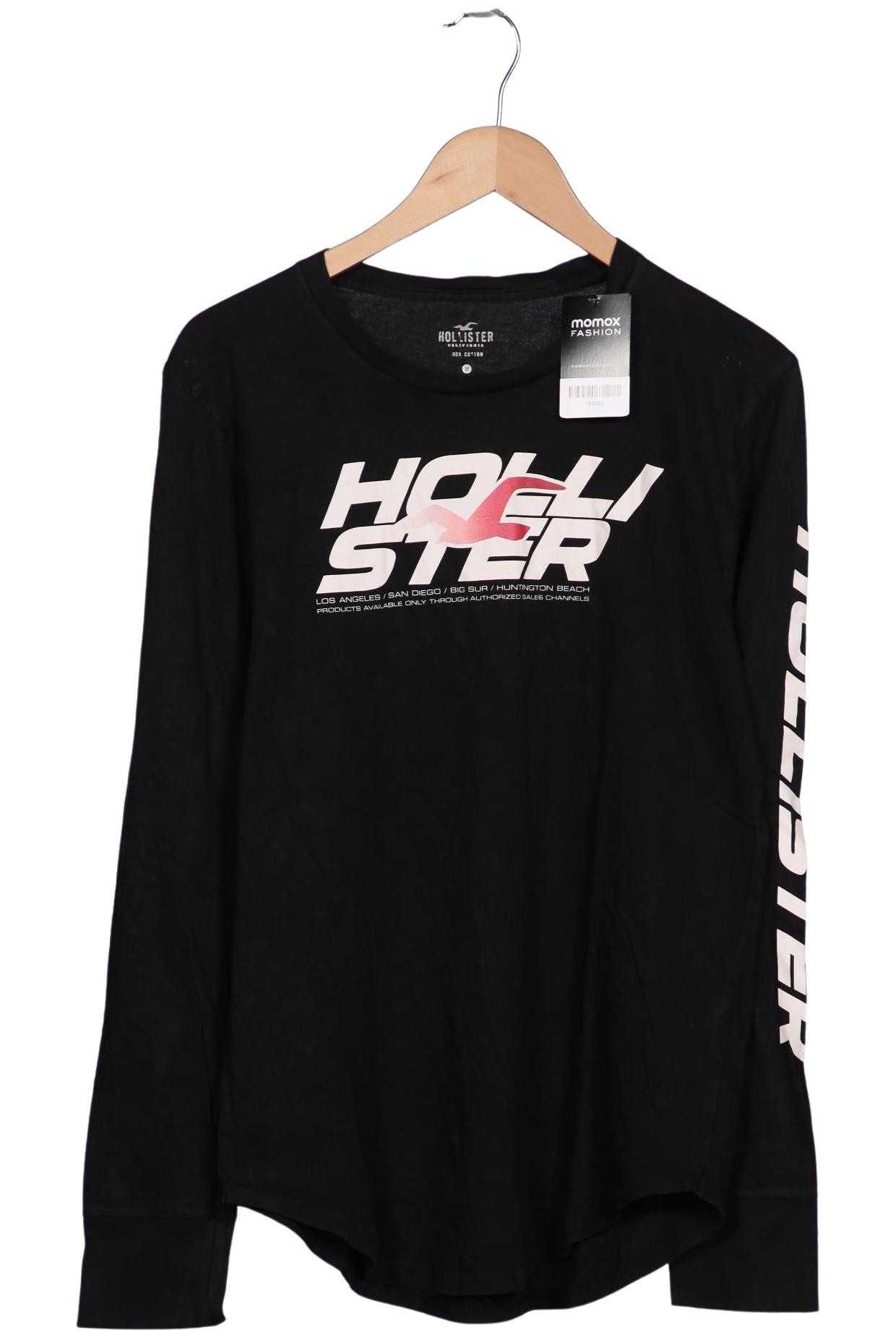 

Hollister Herren Langarmshirt, schwarz, Gr. 48