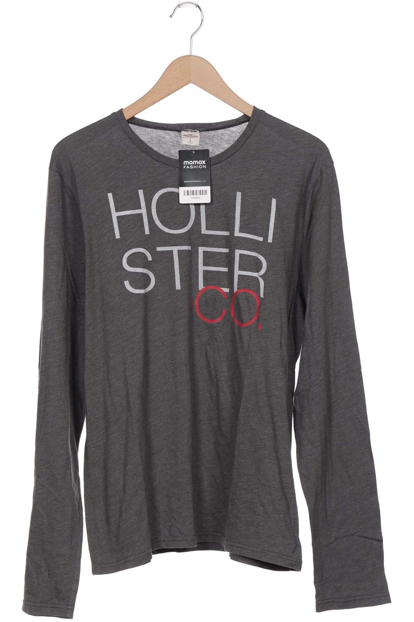 

Hollister Herren Langarmshirt, grau