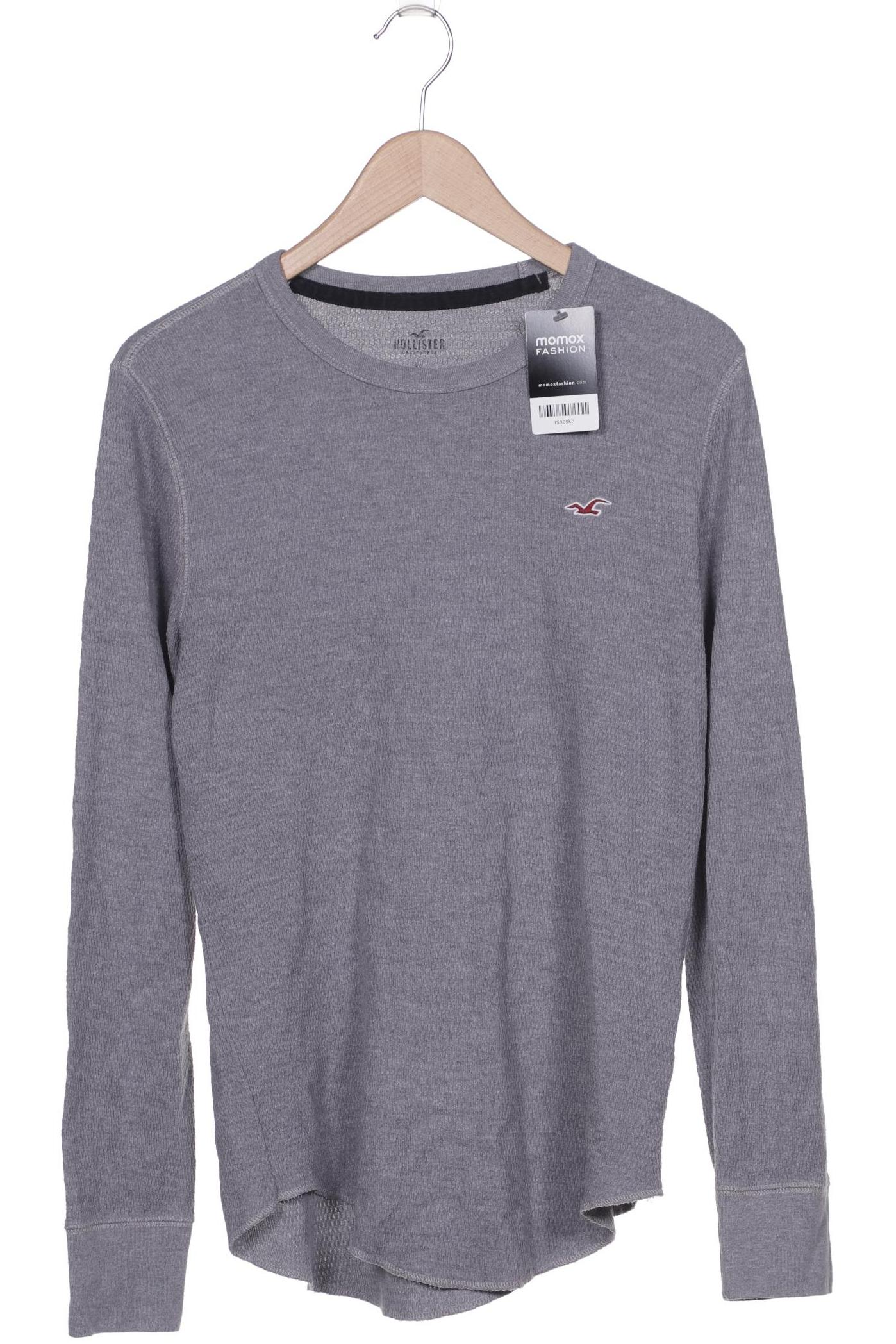 

Hollister Herren Langarmshirt, grau
