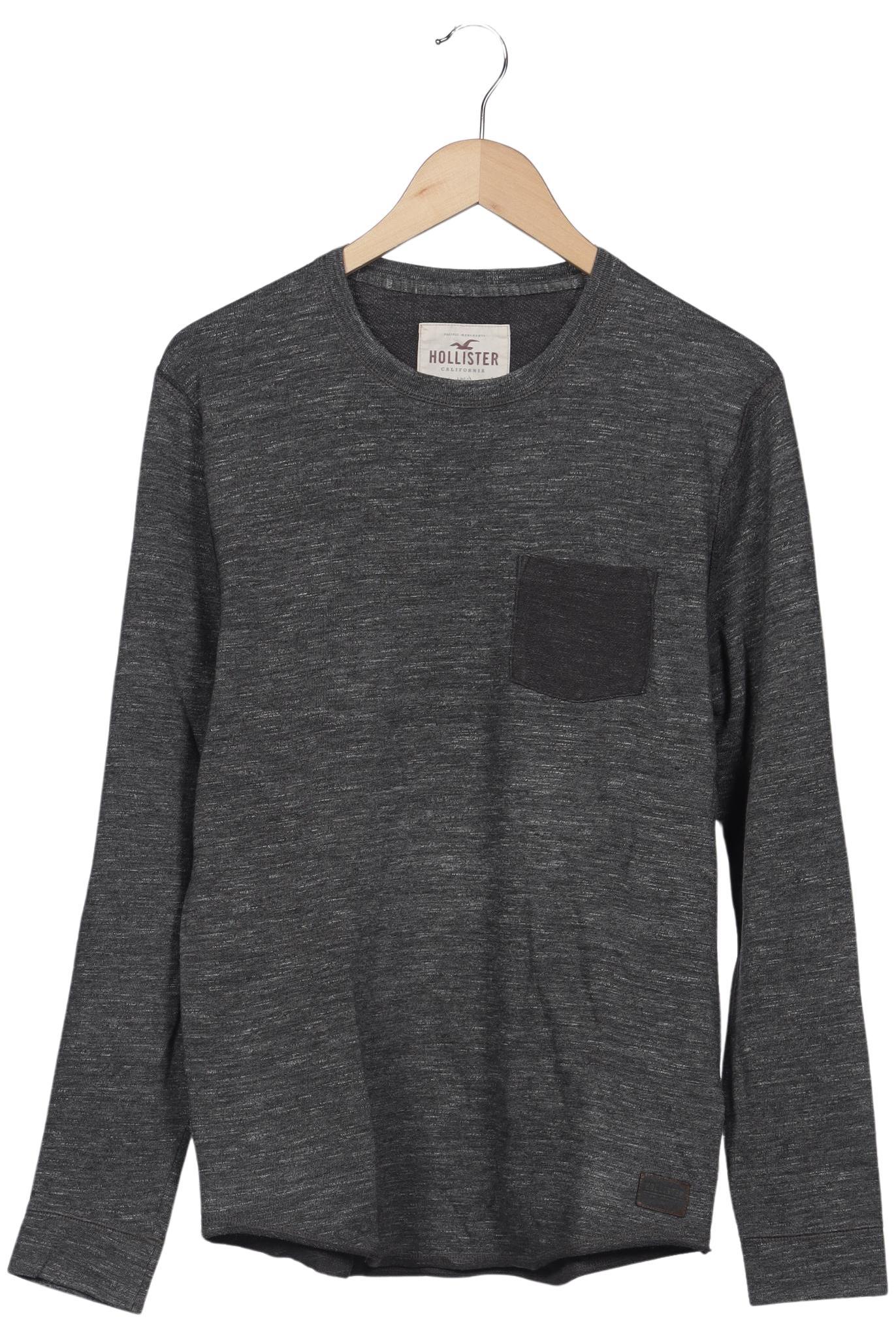 

Hollister Herren Langarmshirt, grau, Gr. 48