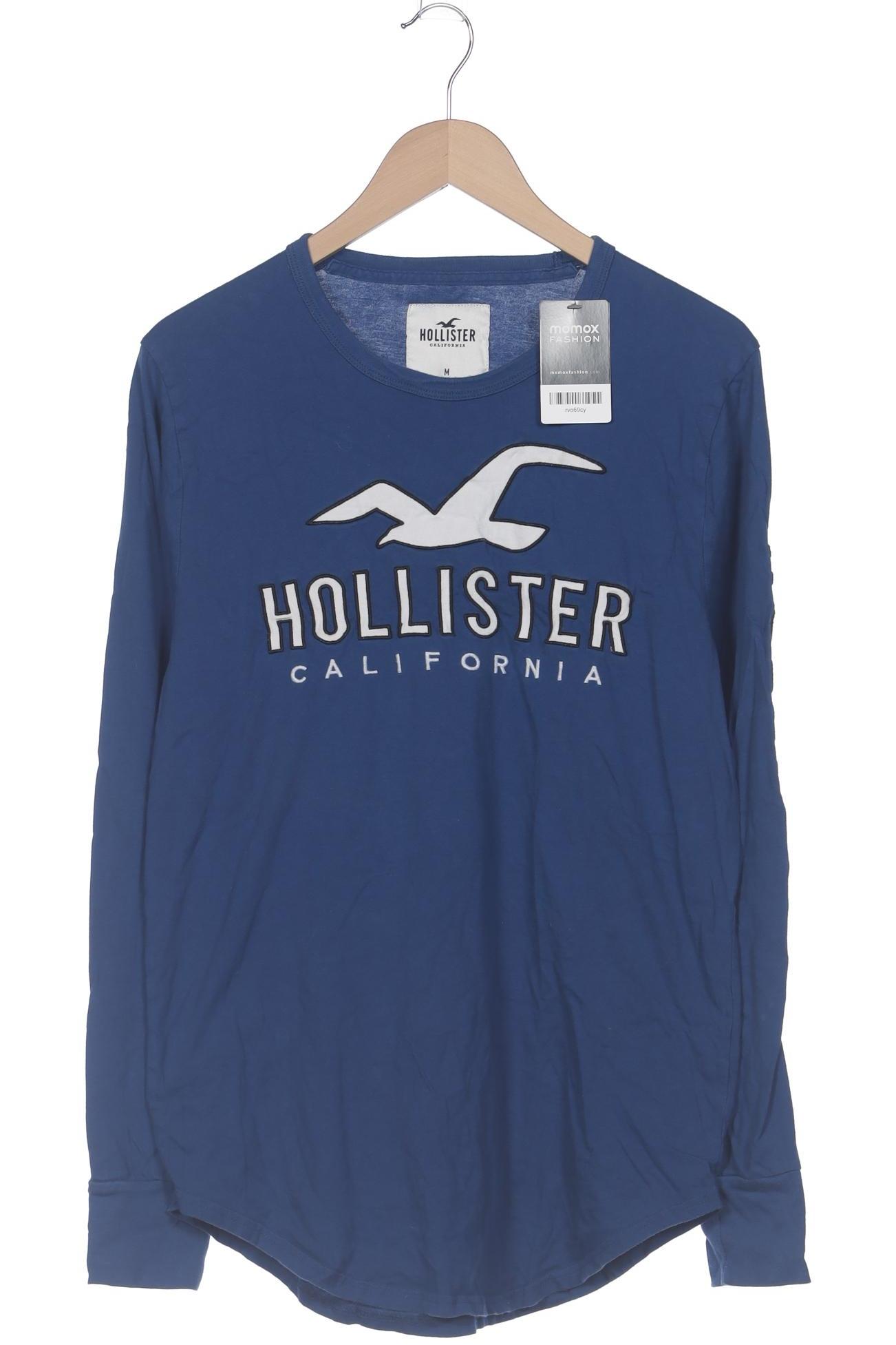 

Hollister Herren Langarmshirt, blau, Gr. 48
