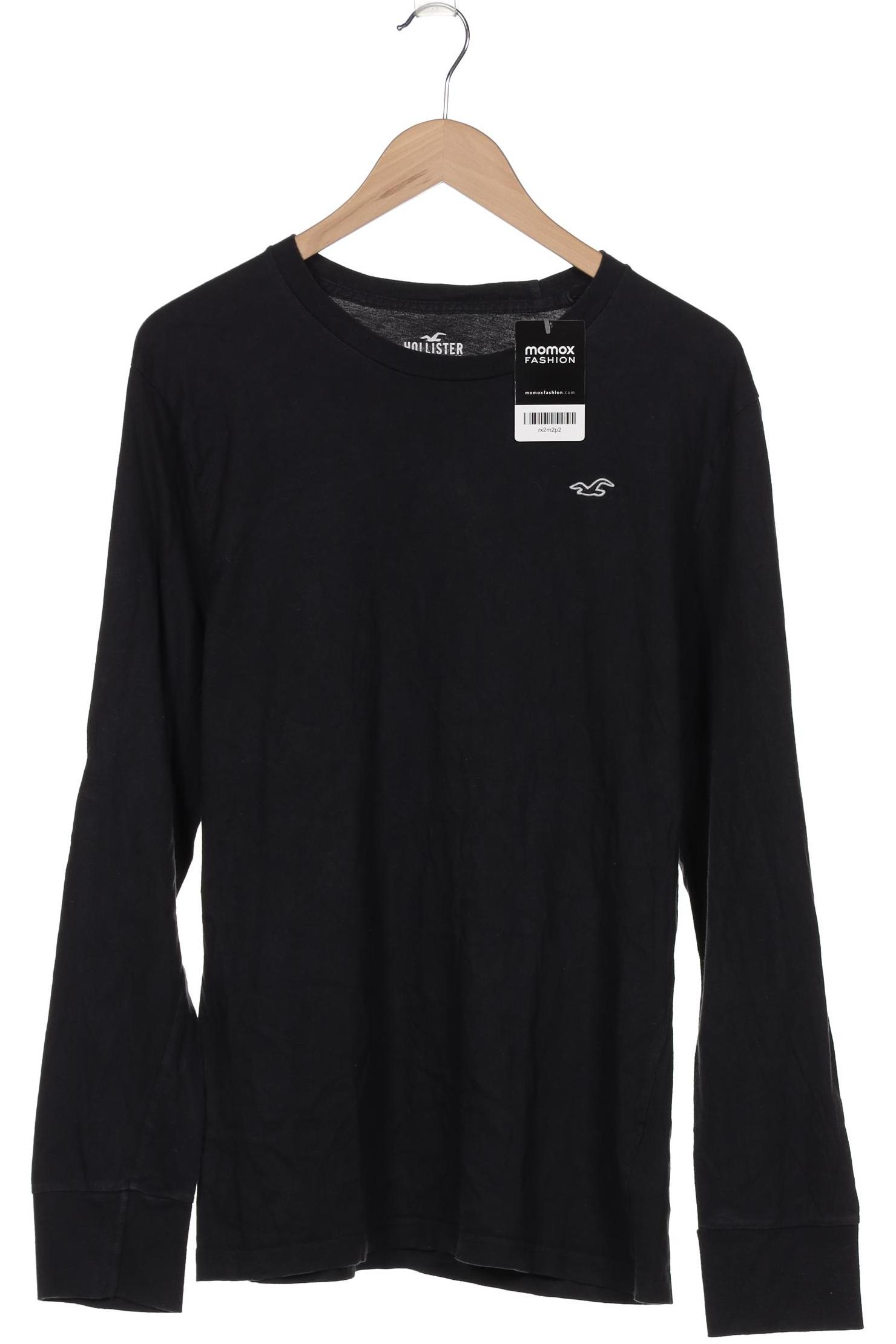 

Hollister Herren Langarmshirt, schwarz, Gr. 52