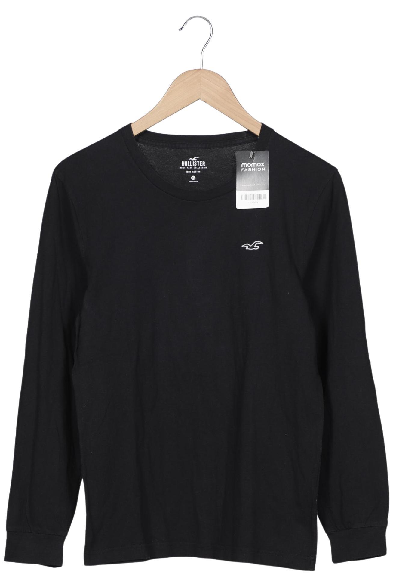 Thumbnail - Hollister Herren Langarmshirt, schwarz, Gr. 44