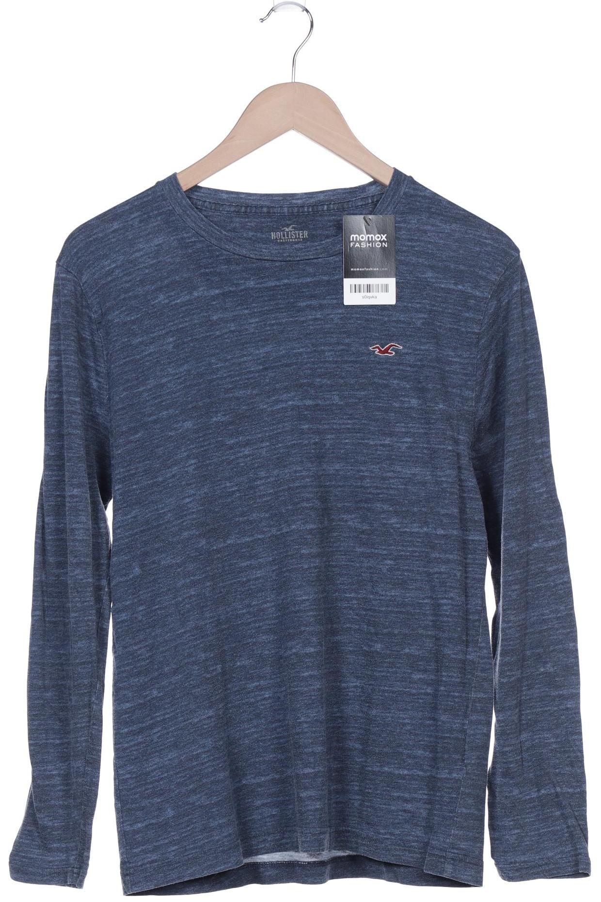 

Hollister Herren Langarmshirt, blau, Gr. 48