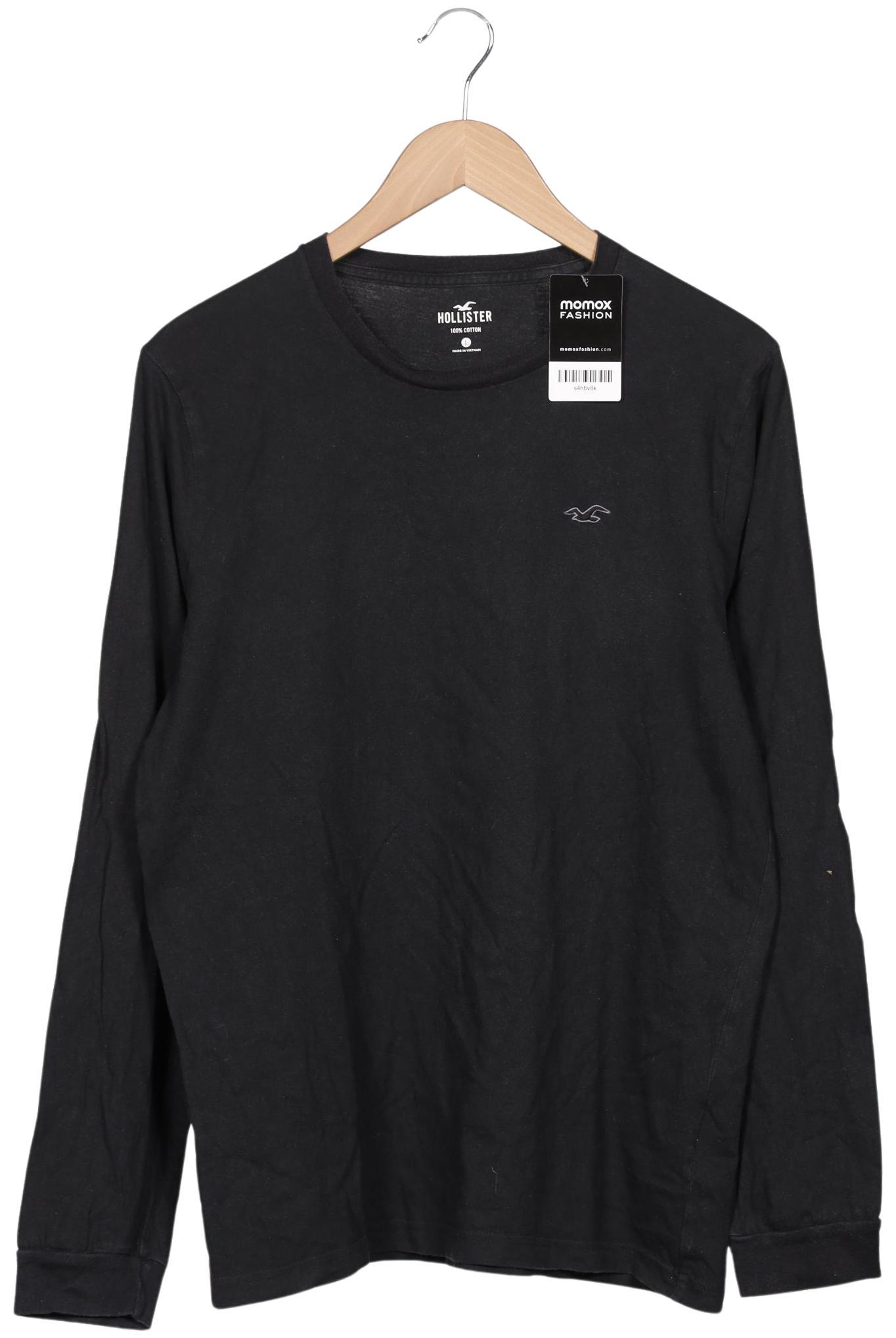 

Hollister Herren Langarmshirt, schwarz, Gr. 52