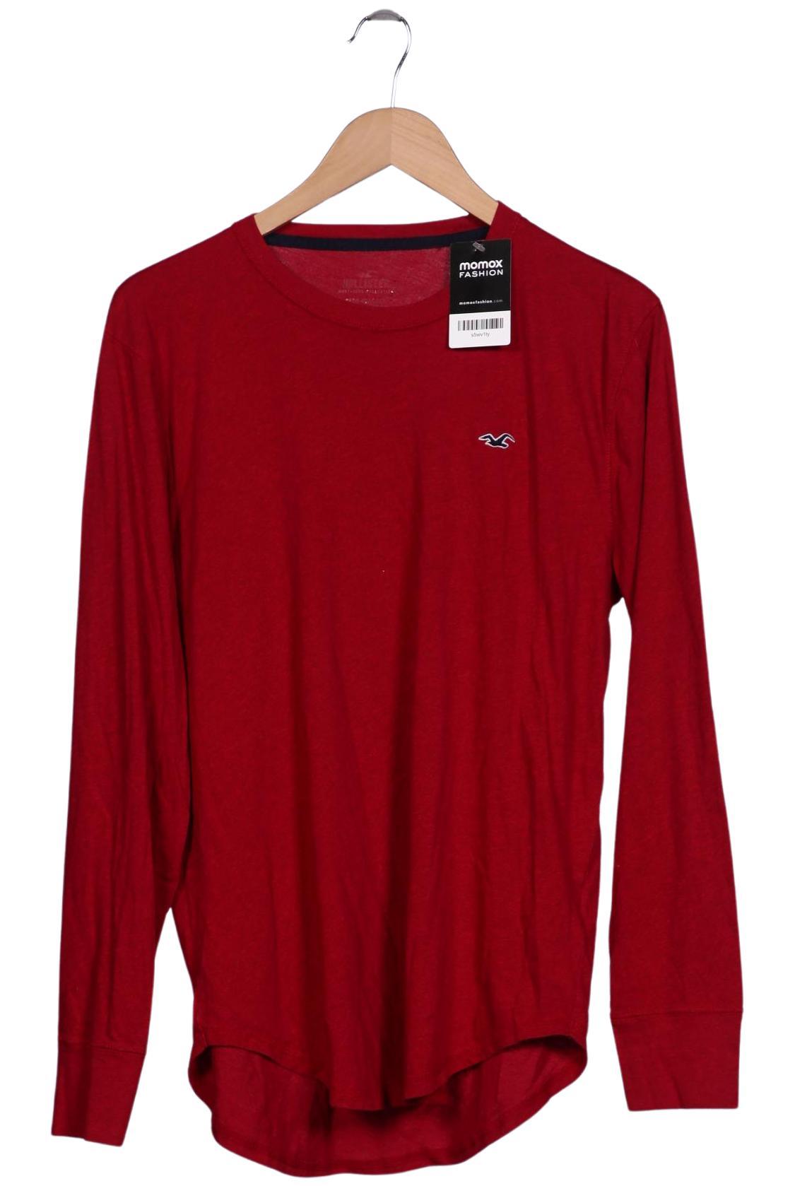 

Hollister Herren Langarmshirt, bordeaux, Gr. 48