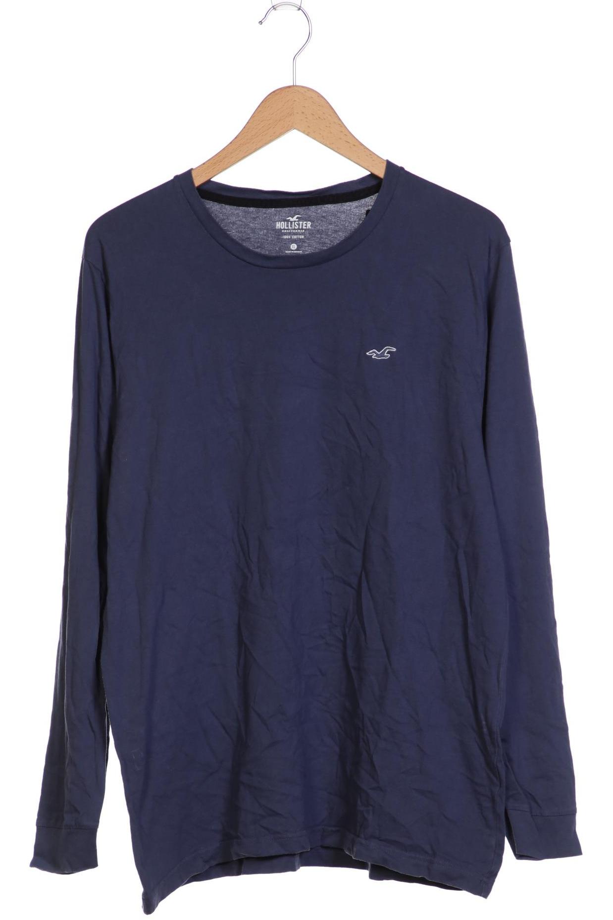 

Hollister Herren Langarmshirt, blau