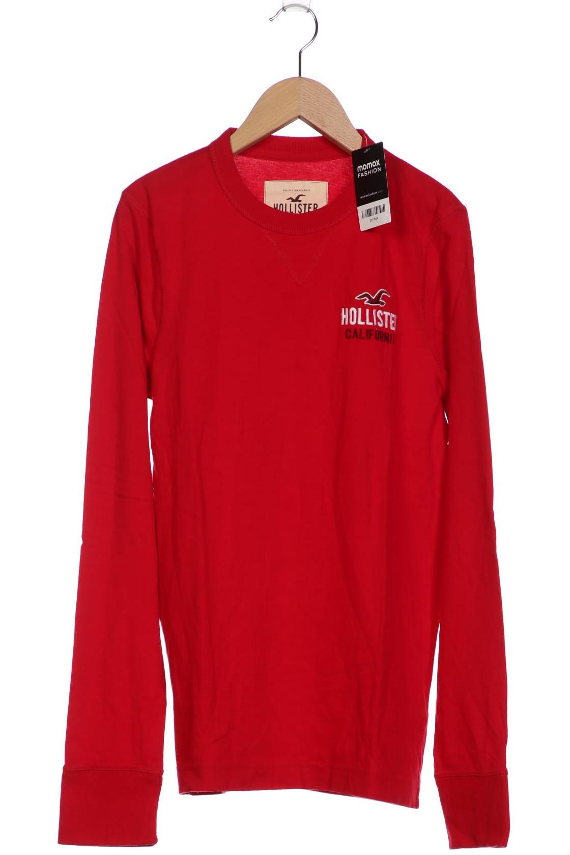 

Hollister Herren Langarmshirt, rot, Gr. 48