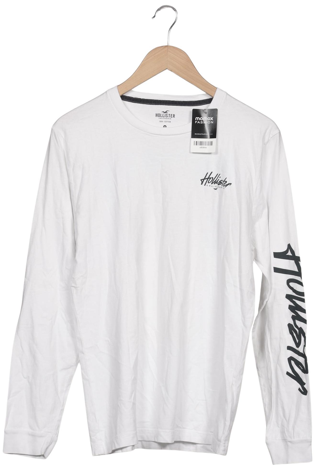 

Hollister Herren Langarmshirt, weiß, Gr. 48