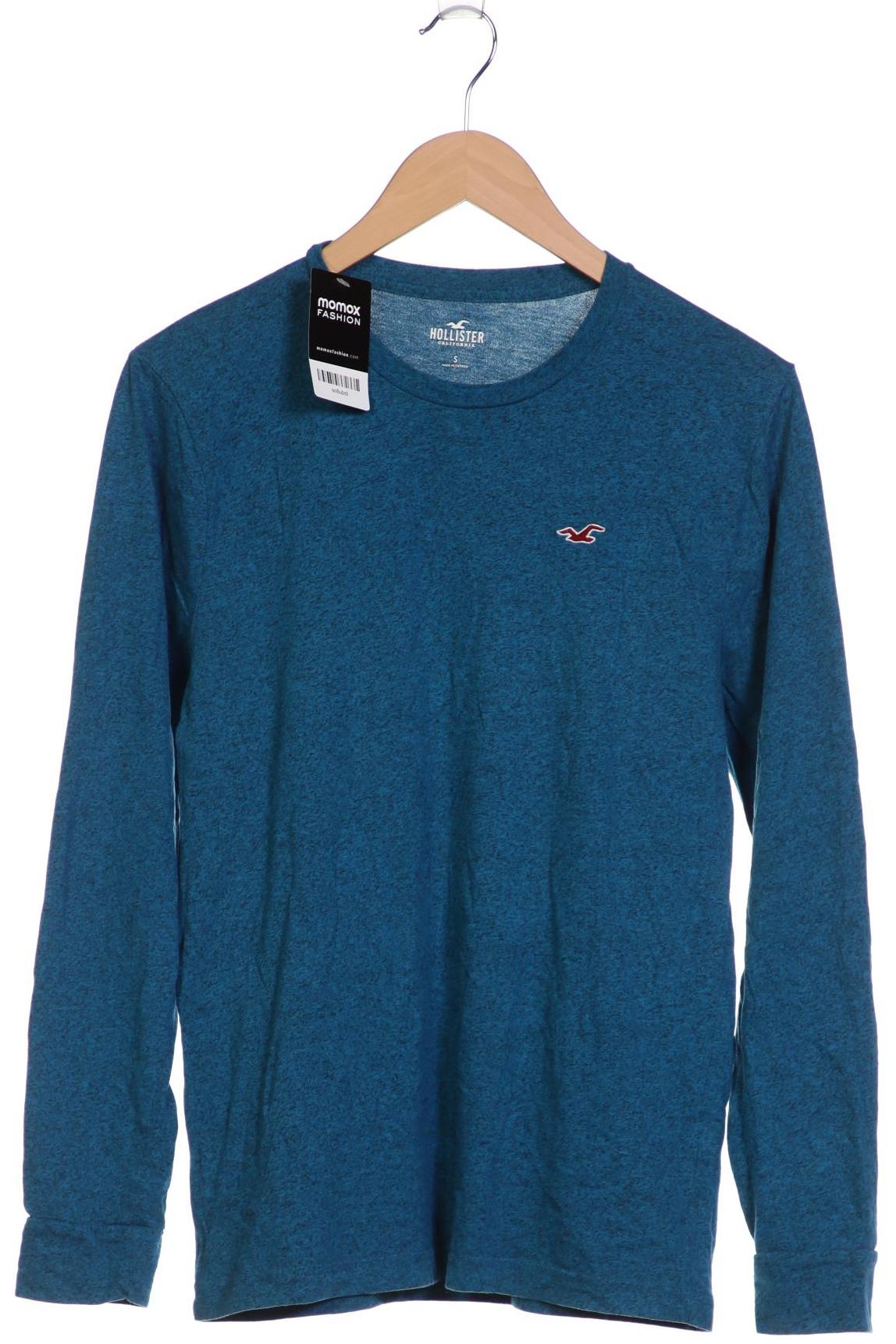 

Hollister Herren Langarmshirt, blau, Gr. 46