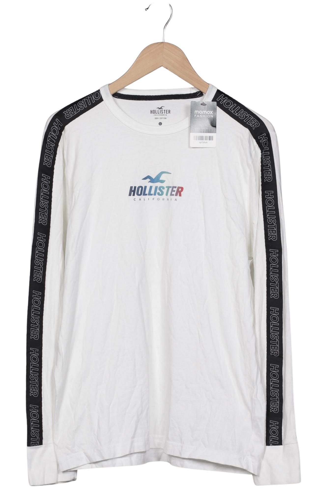 Thumbnail - Hollister Herren Langarmshirt, weiß, Gr. 52