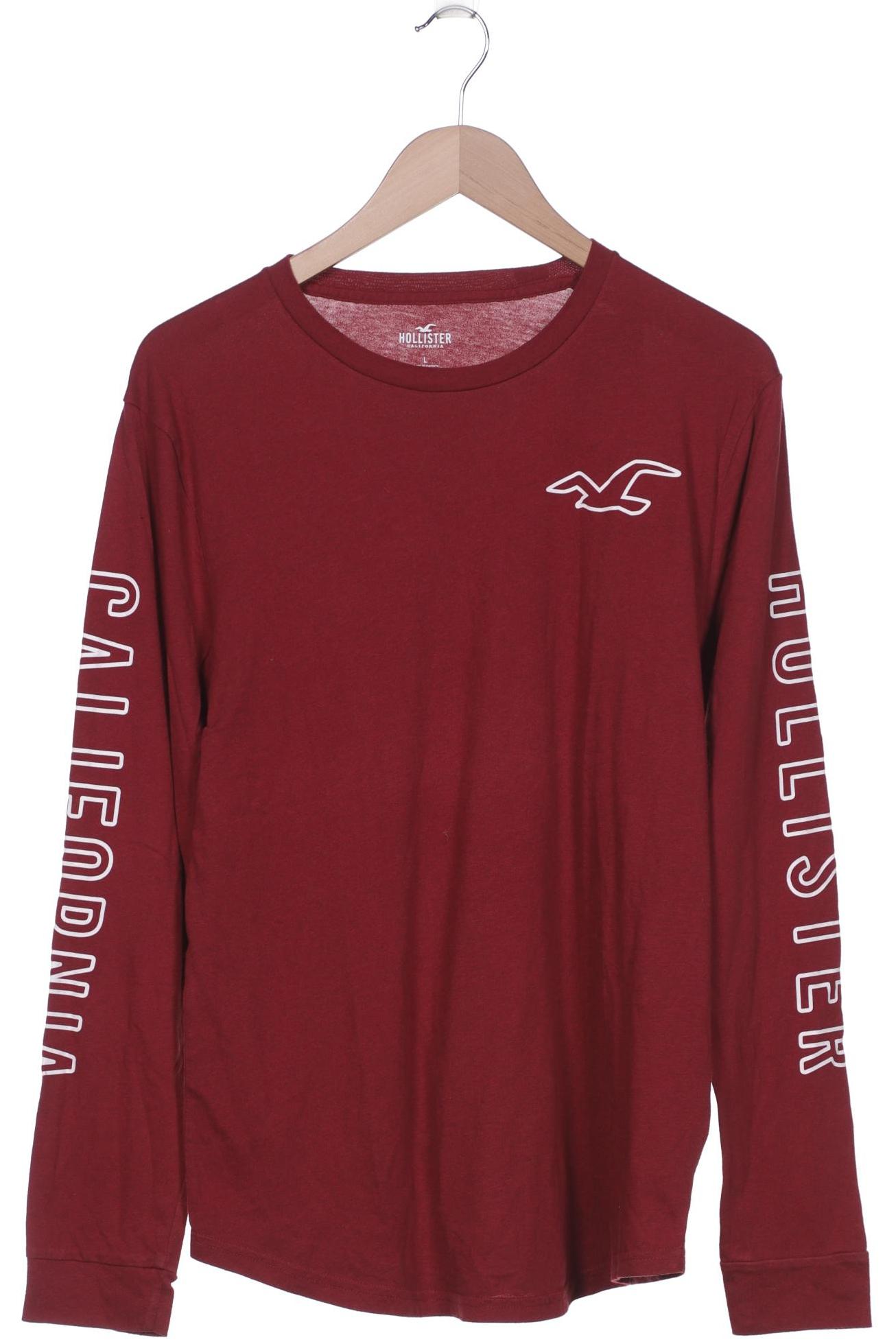 

Hollister Herren Langarmshirt, bordeaux