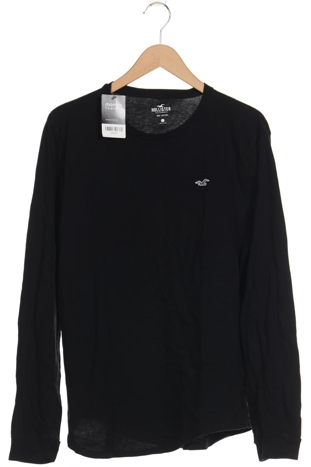 

Hollister Herren Langarmshirt, schwarz, Gr. 52