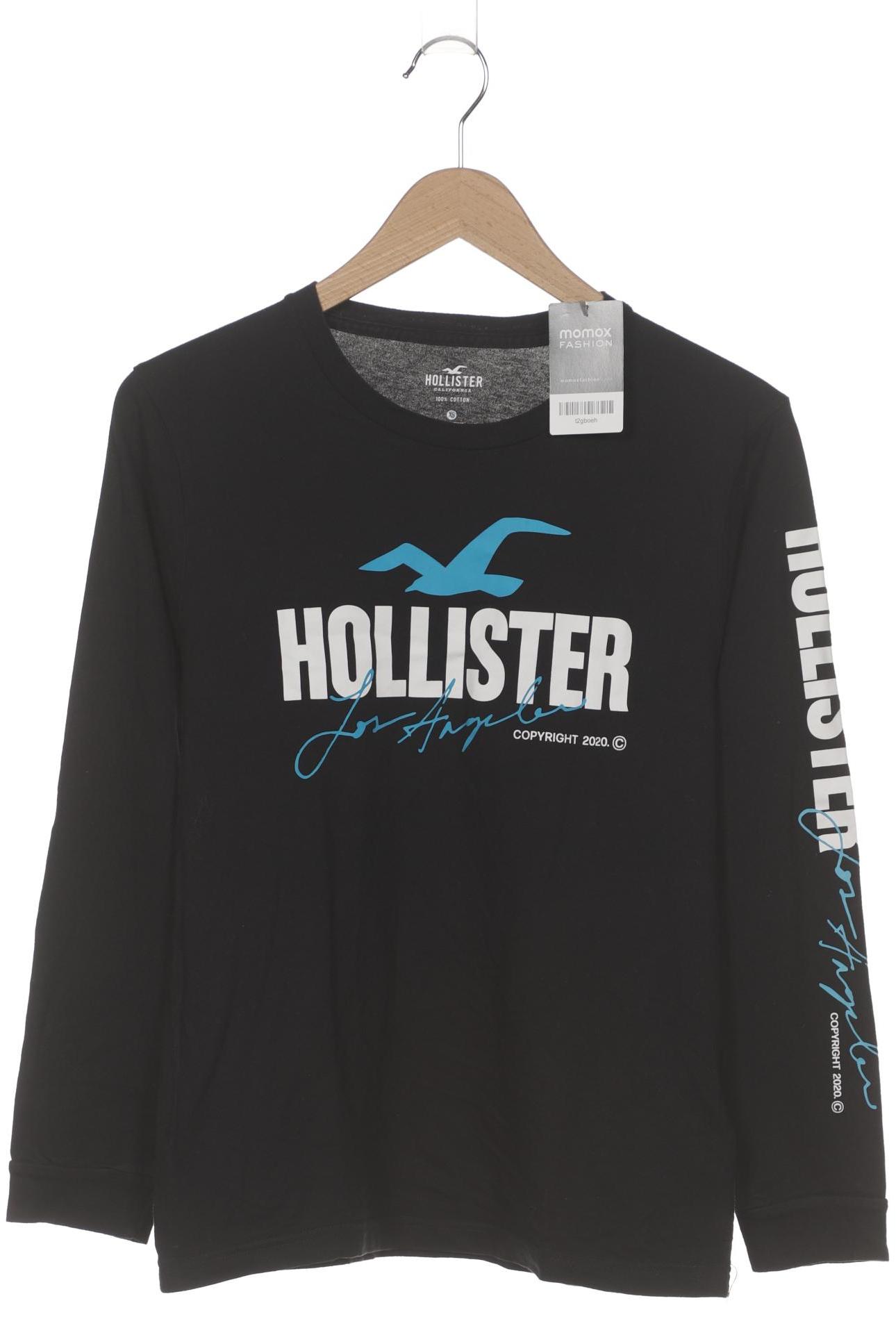 

Hollister Herren Langarmshirt, schwarz, Gr. 44