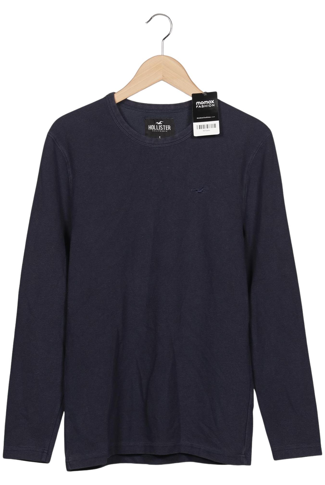 

Hollister Herren Langarmshirt, marineblau, Gr. 46
