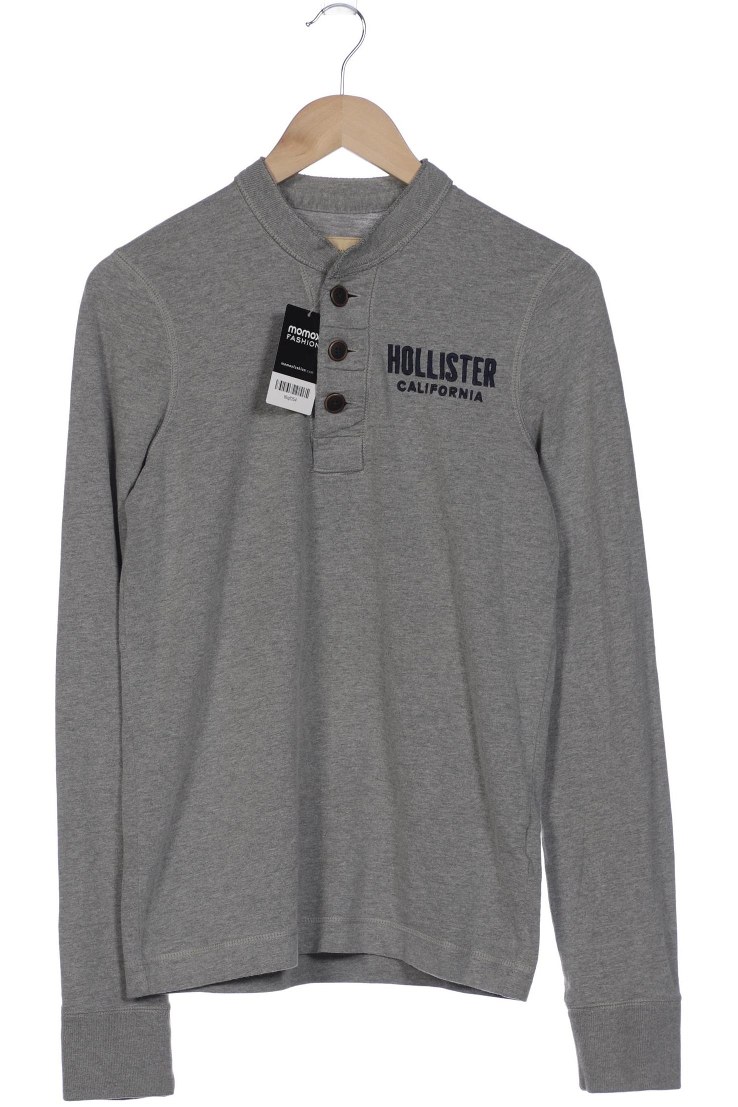 

Hollister Herren Langarmshirt, grau