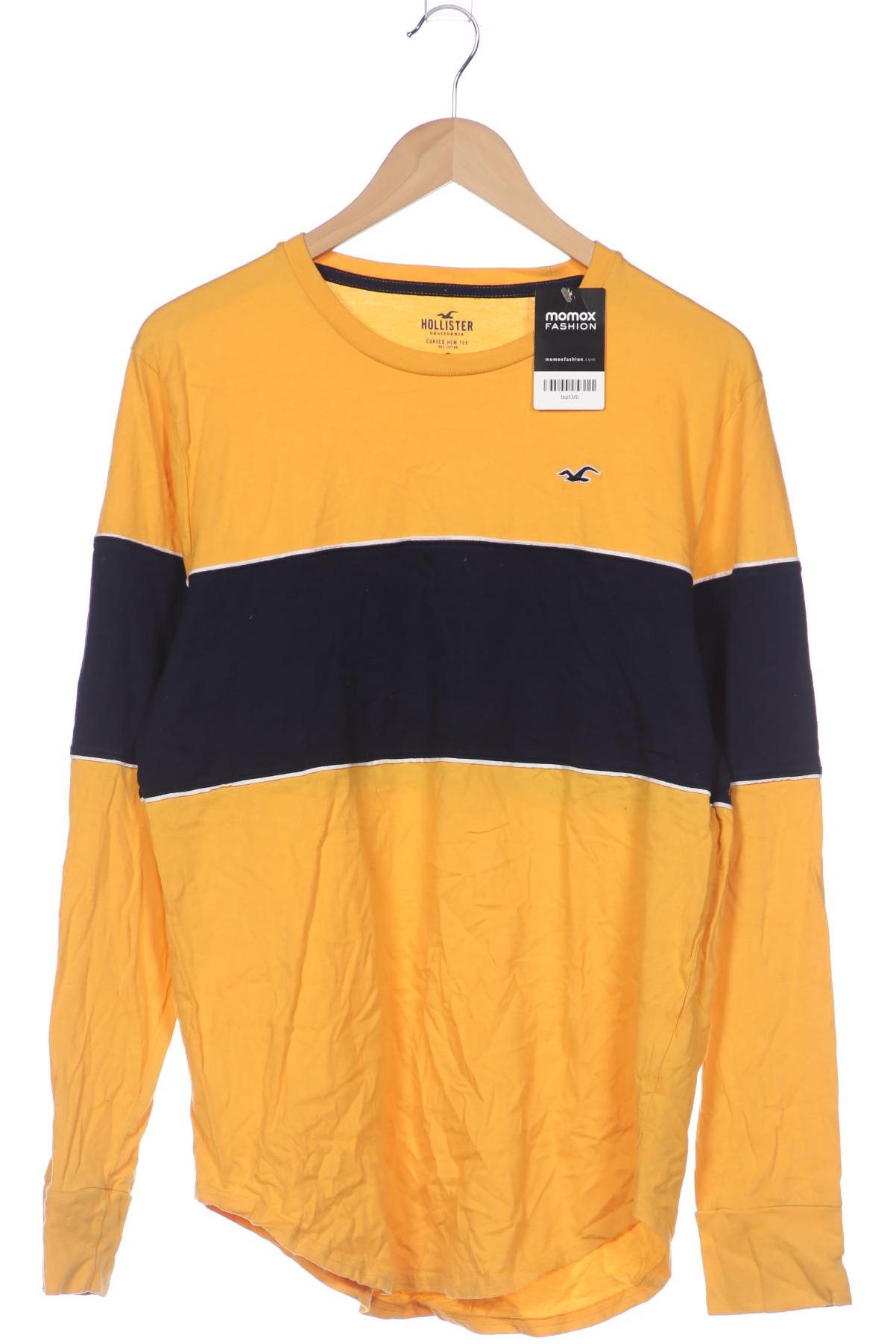 

Hollister Herren Langarmshirt, orange, Gr. 52