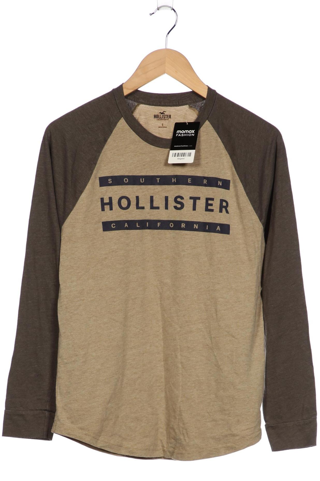 

Hollister Herren Langarmshirt, beige, Gr. 46