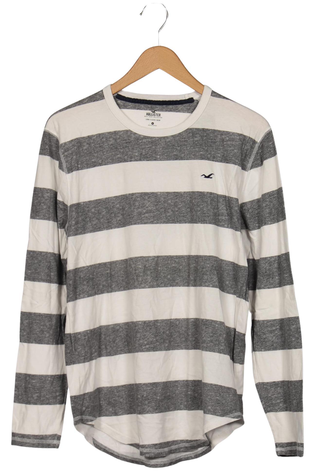 

Hollister Herren Langarmshirt, grau, Gr. 48