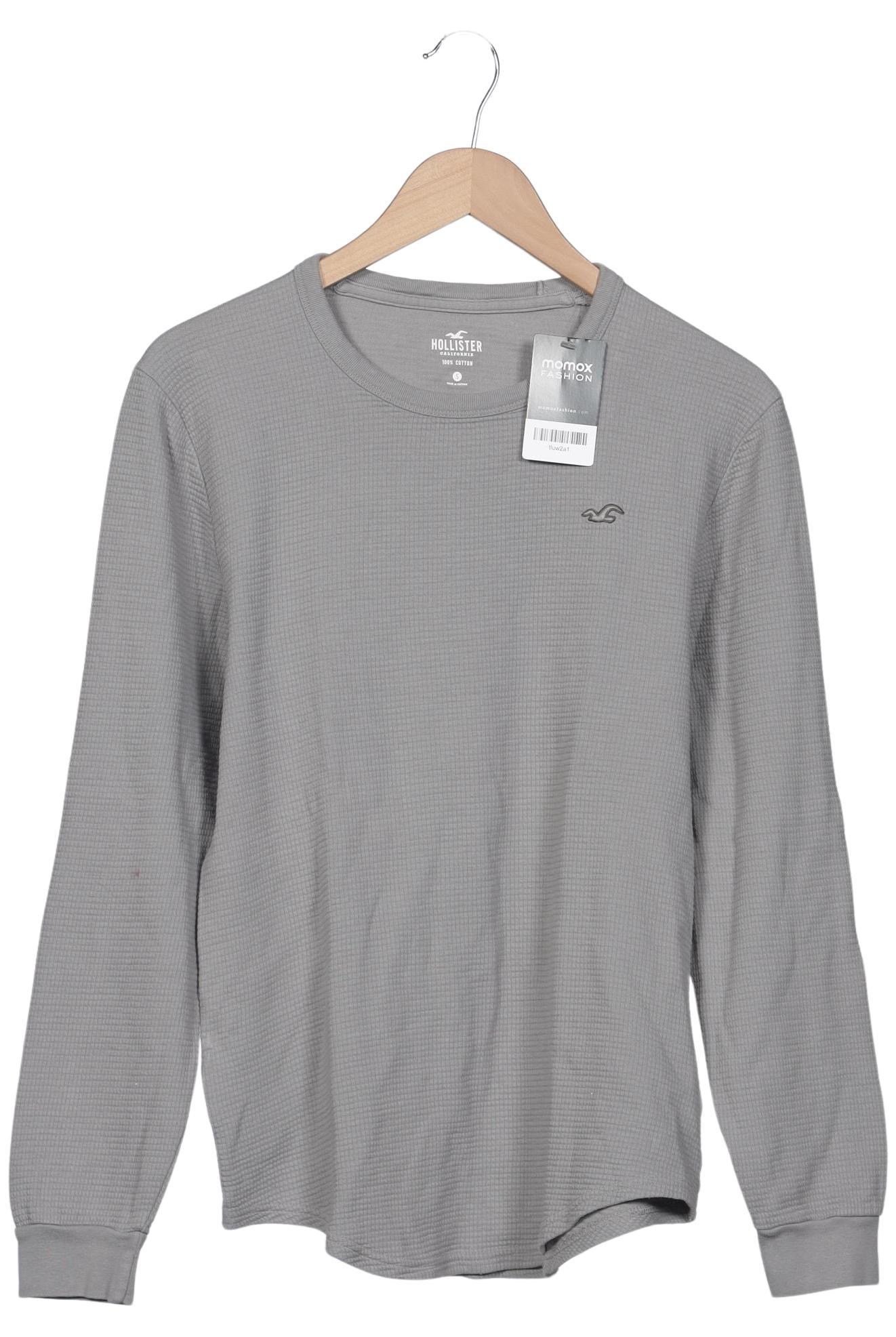 

Hollister Herren Langarmshirt, grau, Gr. 46