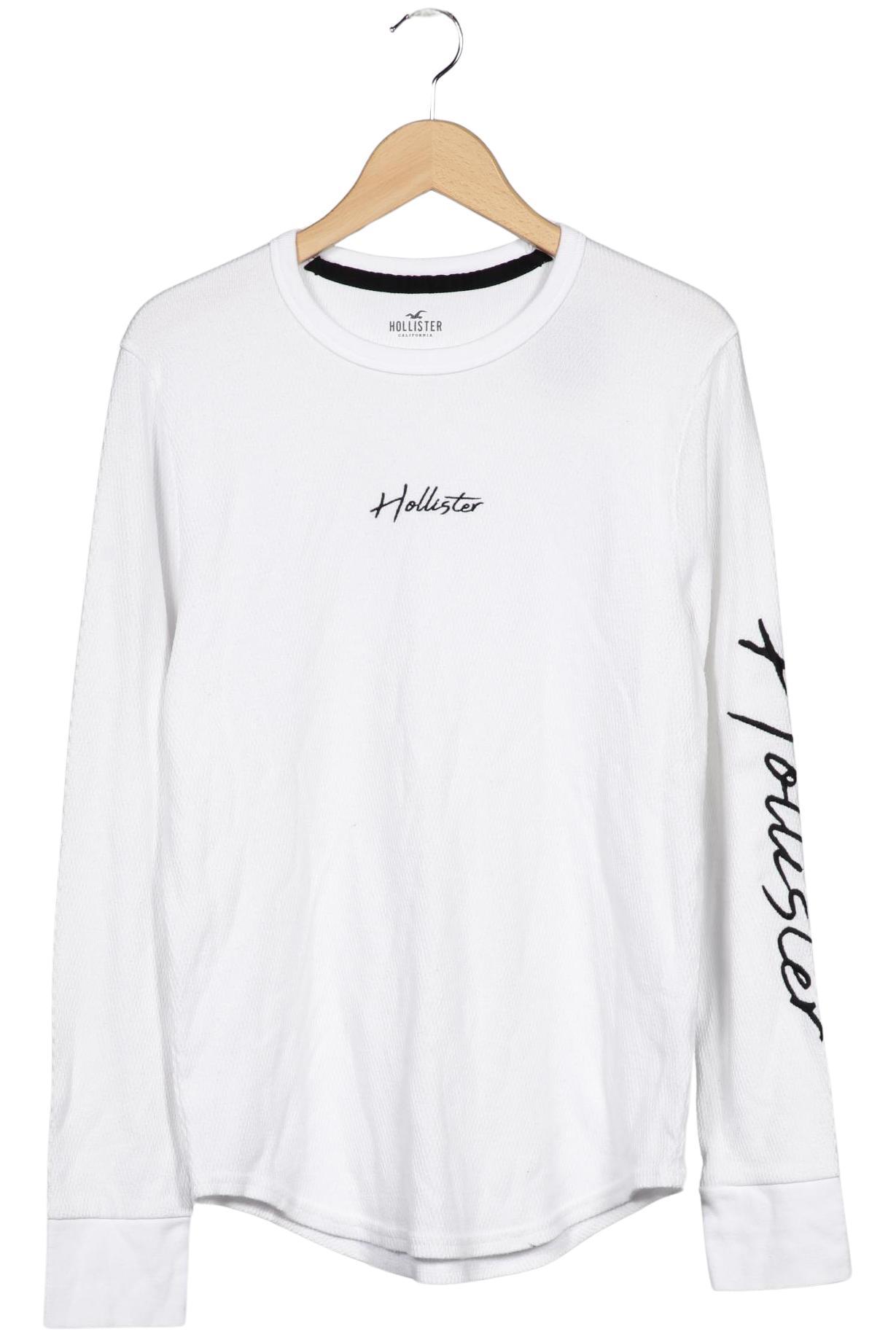Thumbnail - Hollister Herren Langarmshirt, weiß, Gr. 52