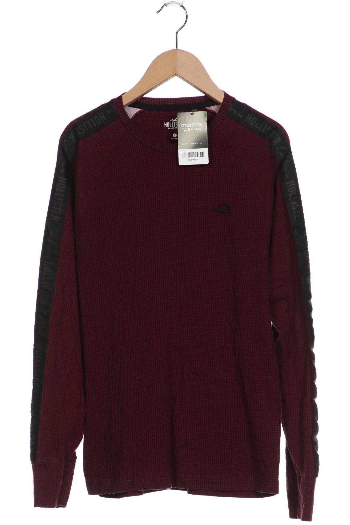 

Hollister Herren Langarmshirt, bordeaux, Gr. 46