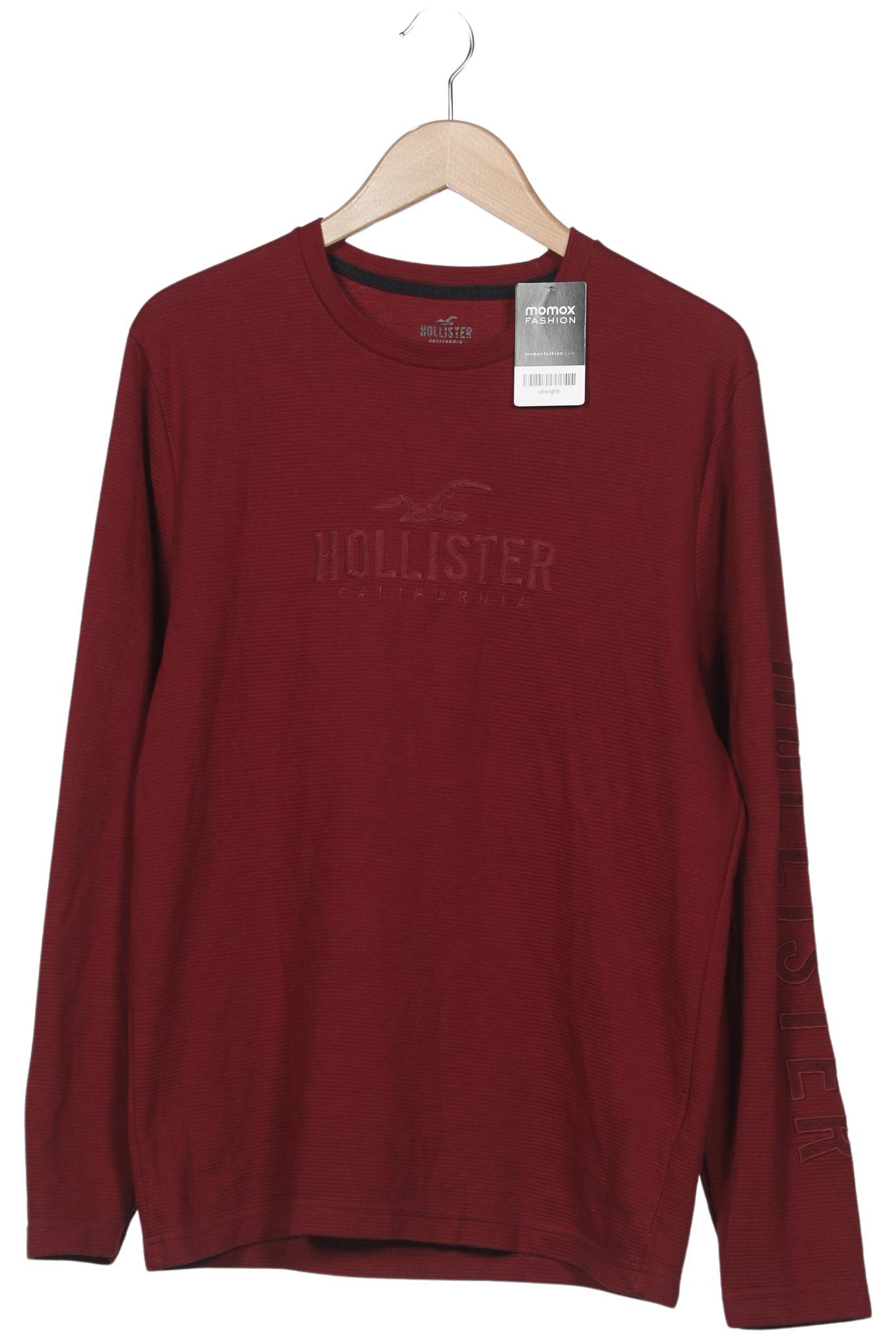 

Hollister Herren Langarmshirt, rot, Gr. 52