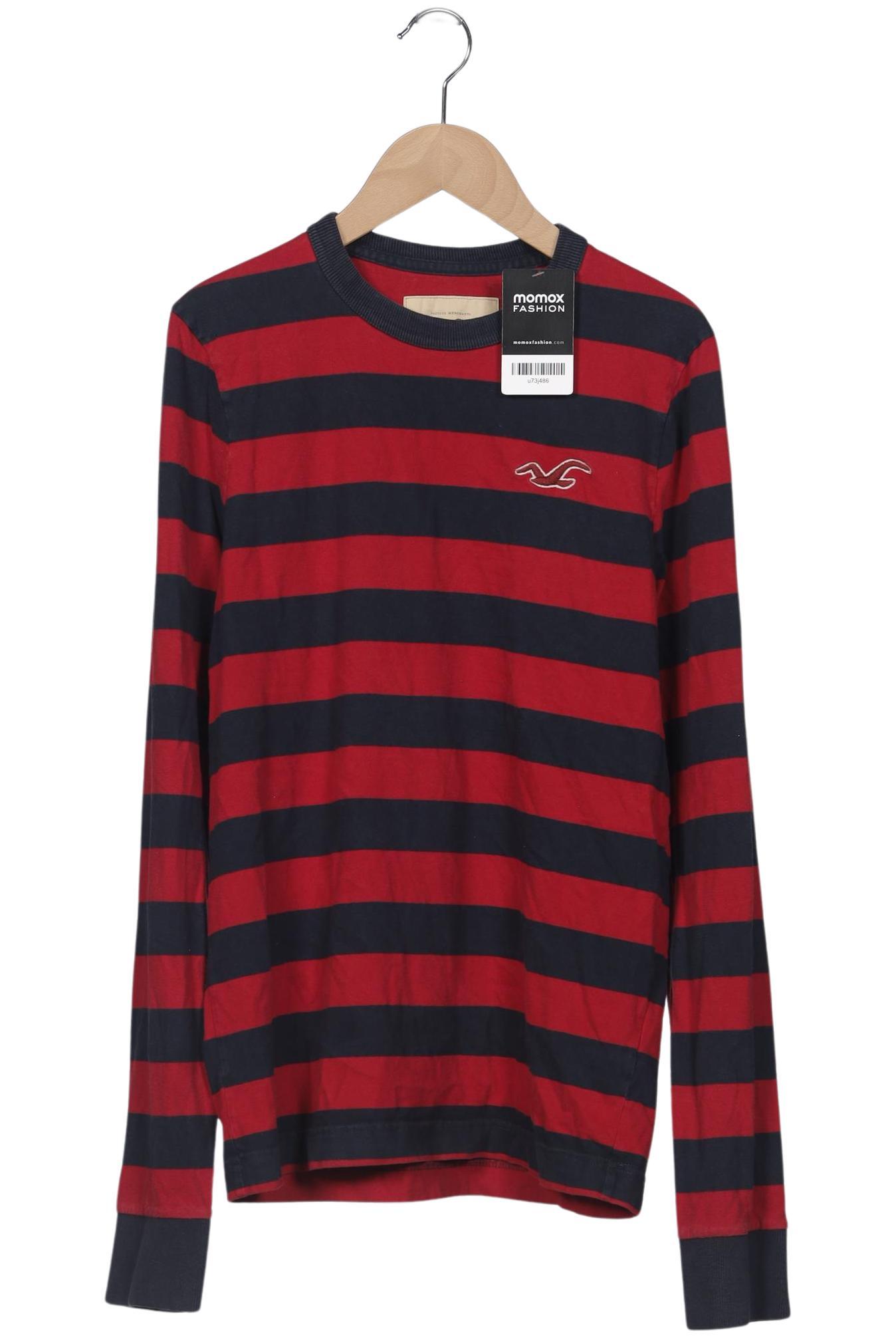 

Hollister Herren Langarmshirt, rot, Gr. 48