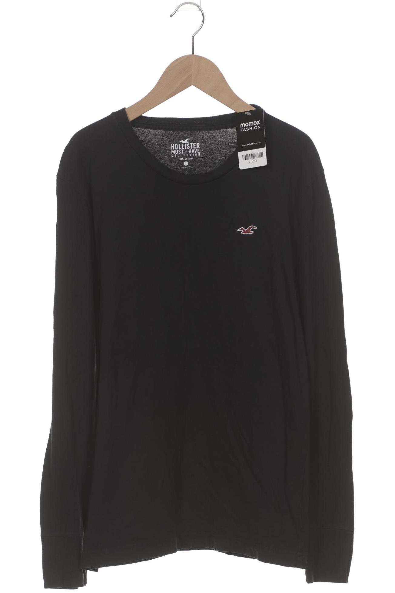 

Hollister Herren Langarmshirt, schwarz, Gr. 46