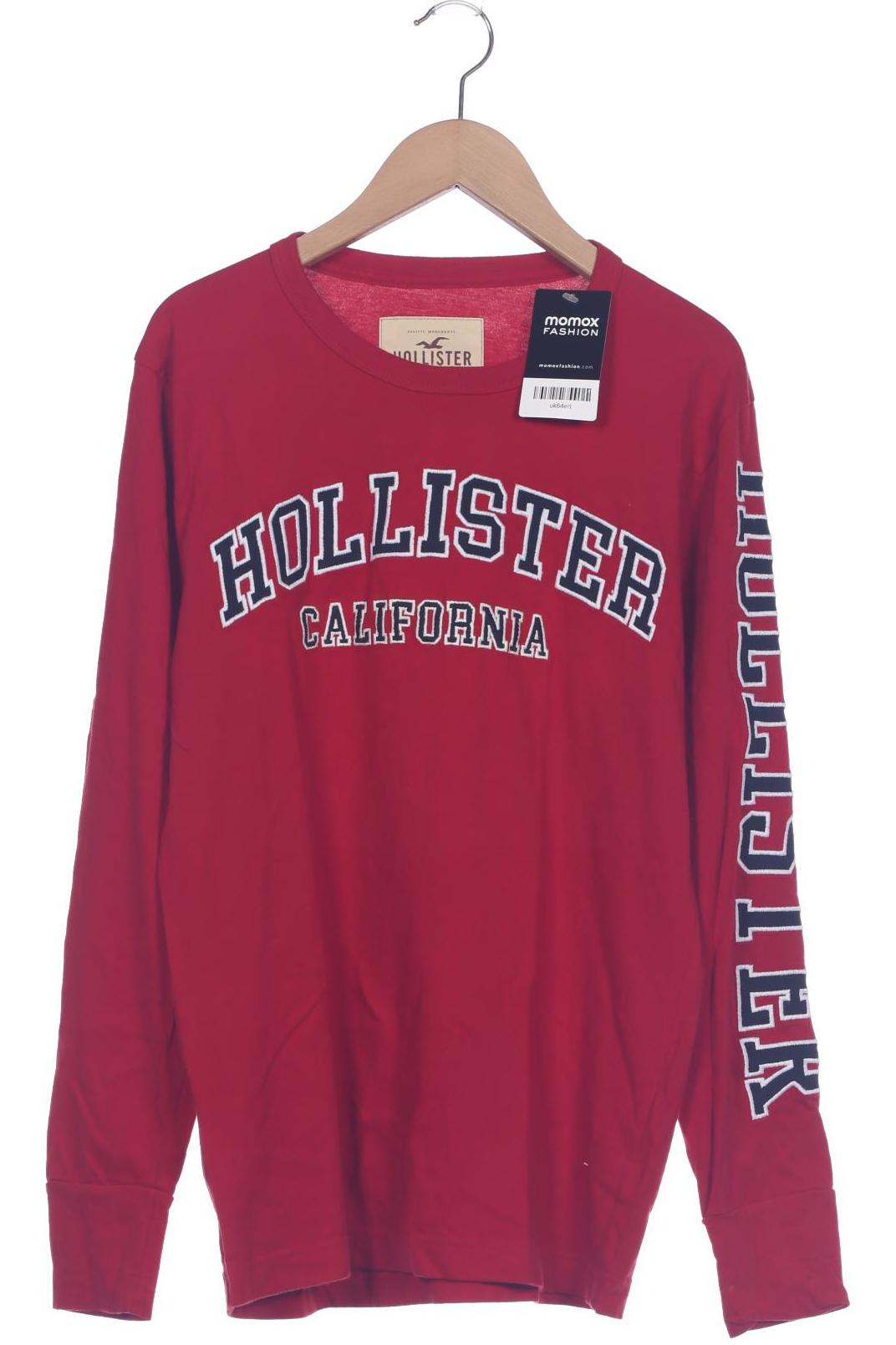 

Hollister Herren Langarmshirt, rot