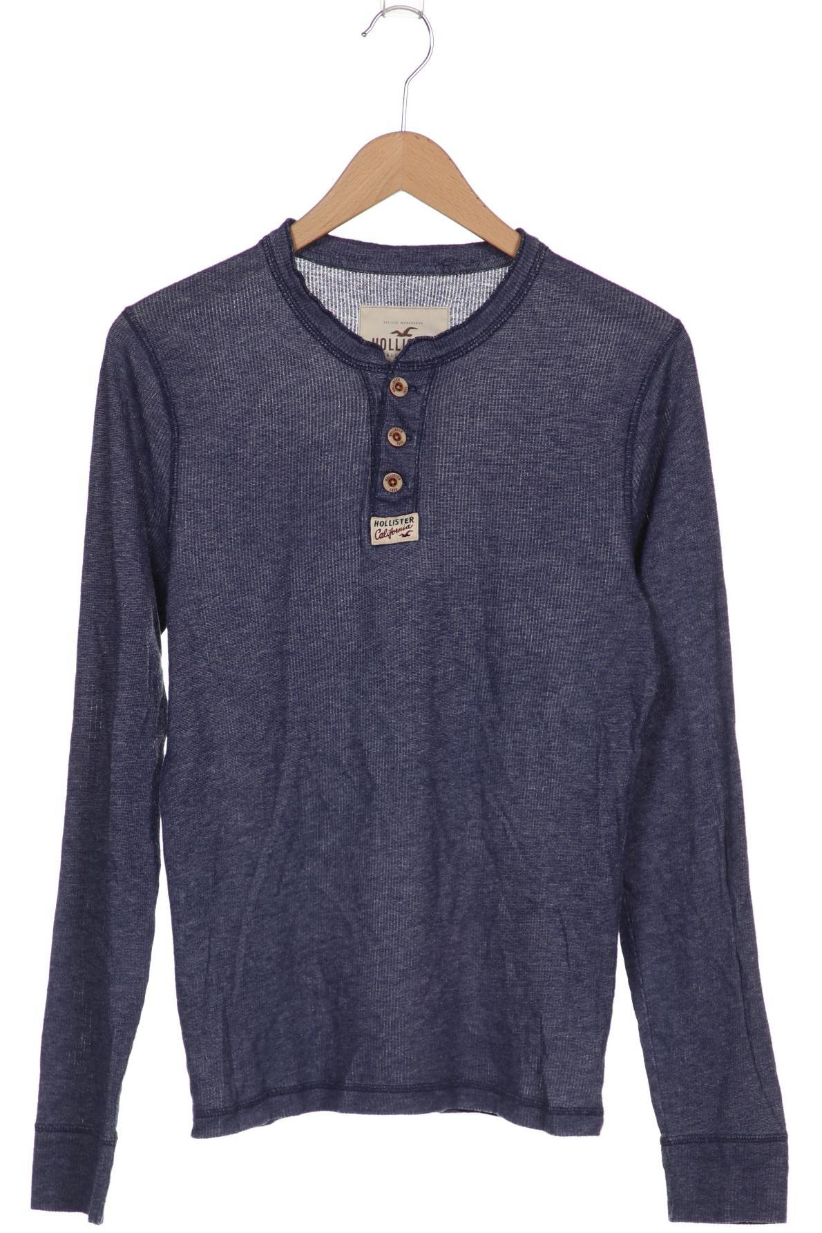 

Hollister Herren Langarmshirt, marineblau