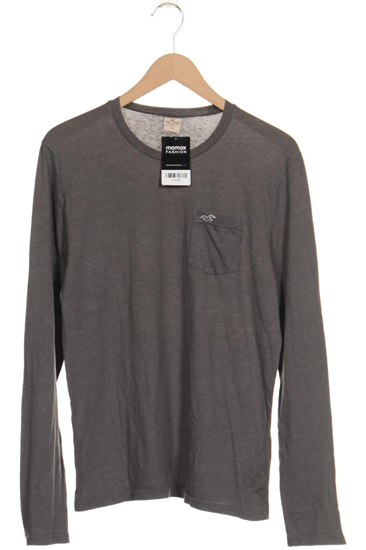 

Hollister Herren Langarmshirt, grau, Gr. 46