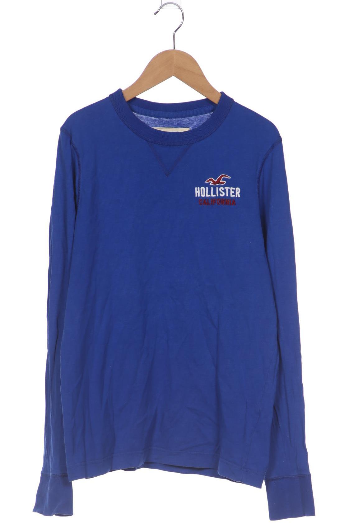 

Hollister Herren Langarmshirt, blau, Gr. 52