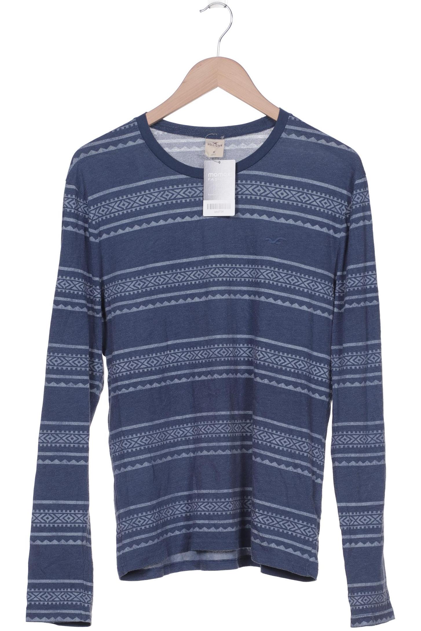 

Hollister Herren Langarmshirt, marineblau