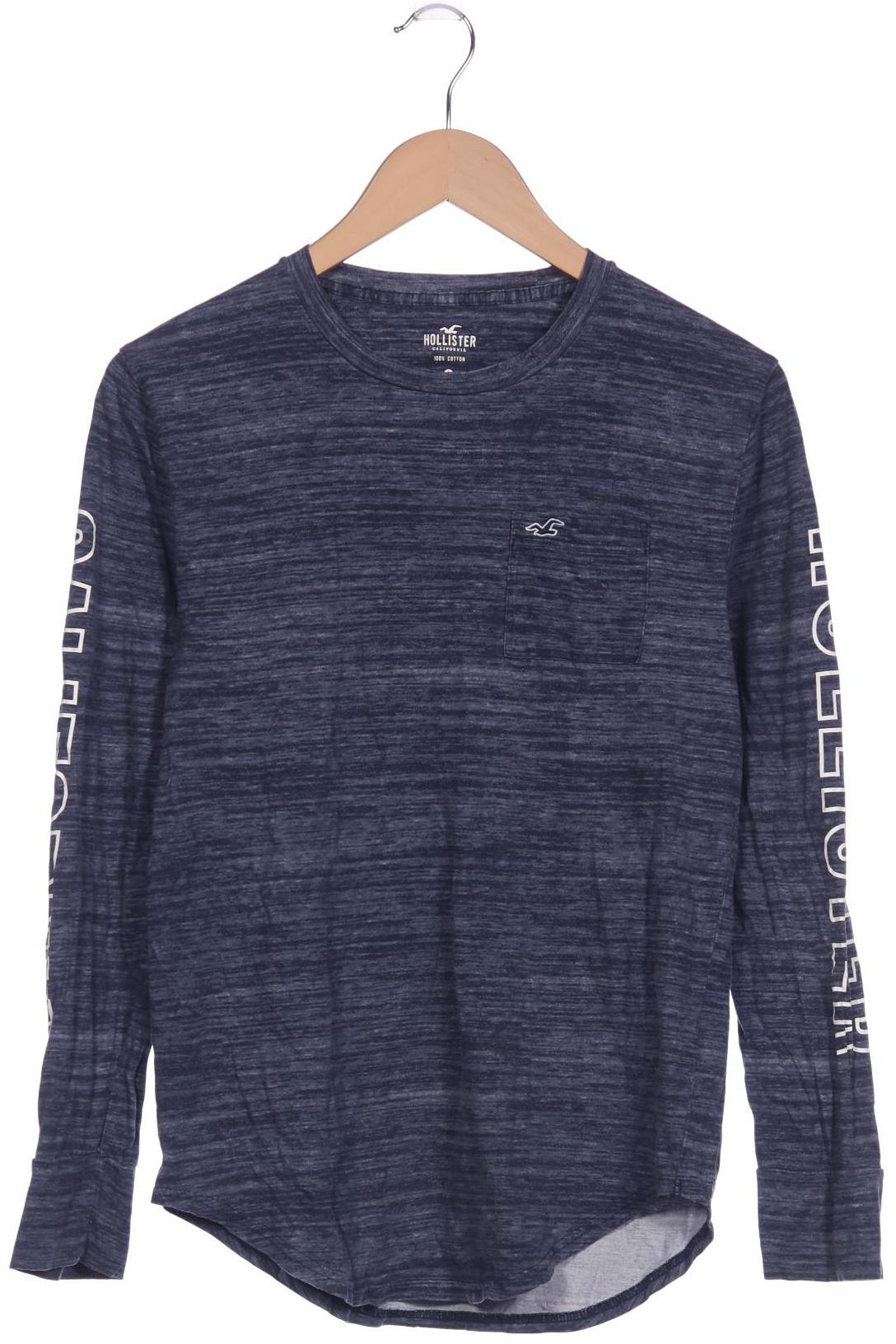 

Hollister Herren Langarmshirt, blau, Gr. 46