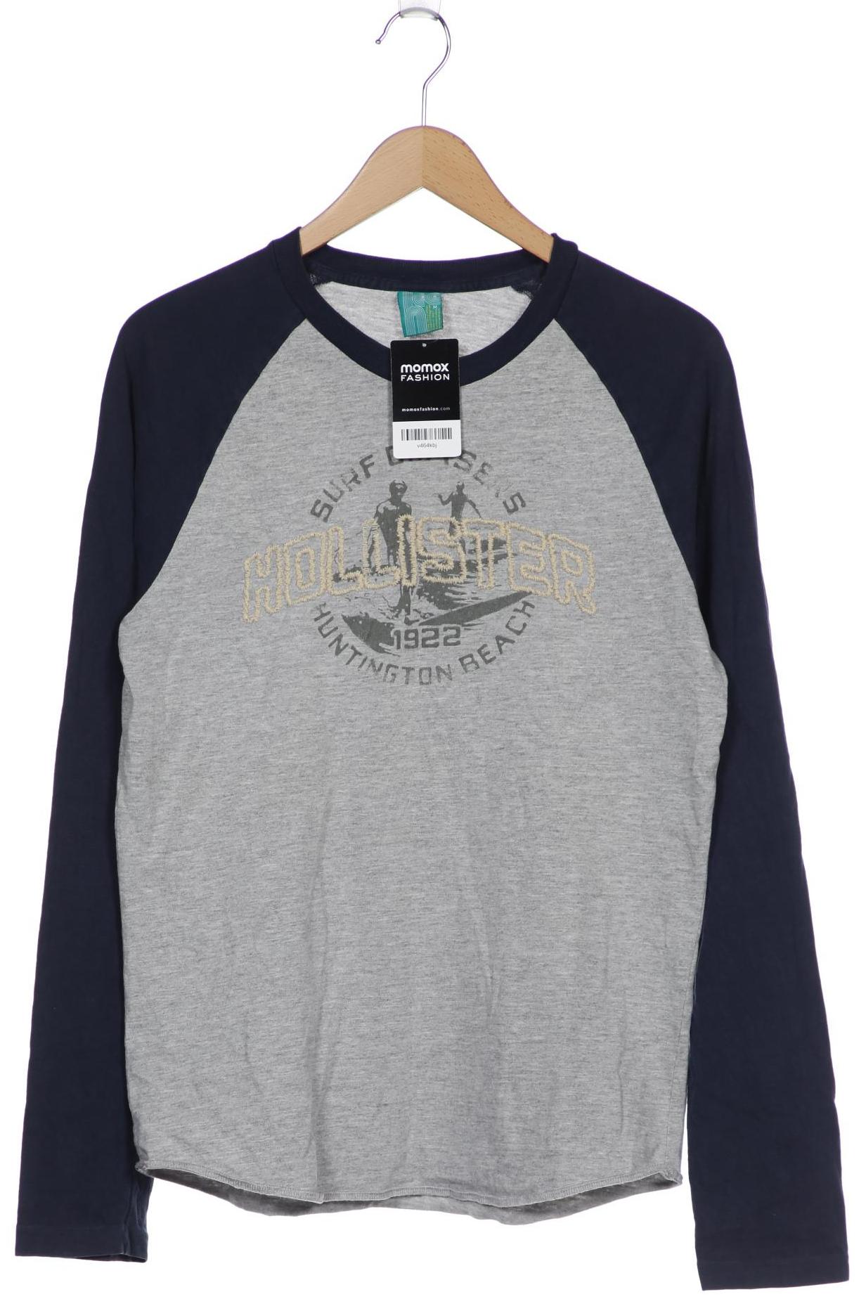 

Hollister Herren Langarmshirt, grau